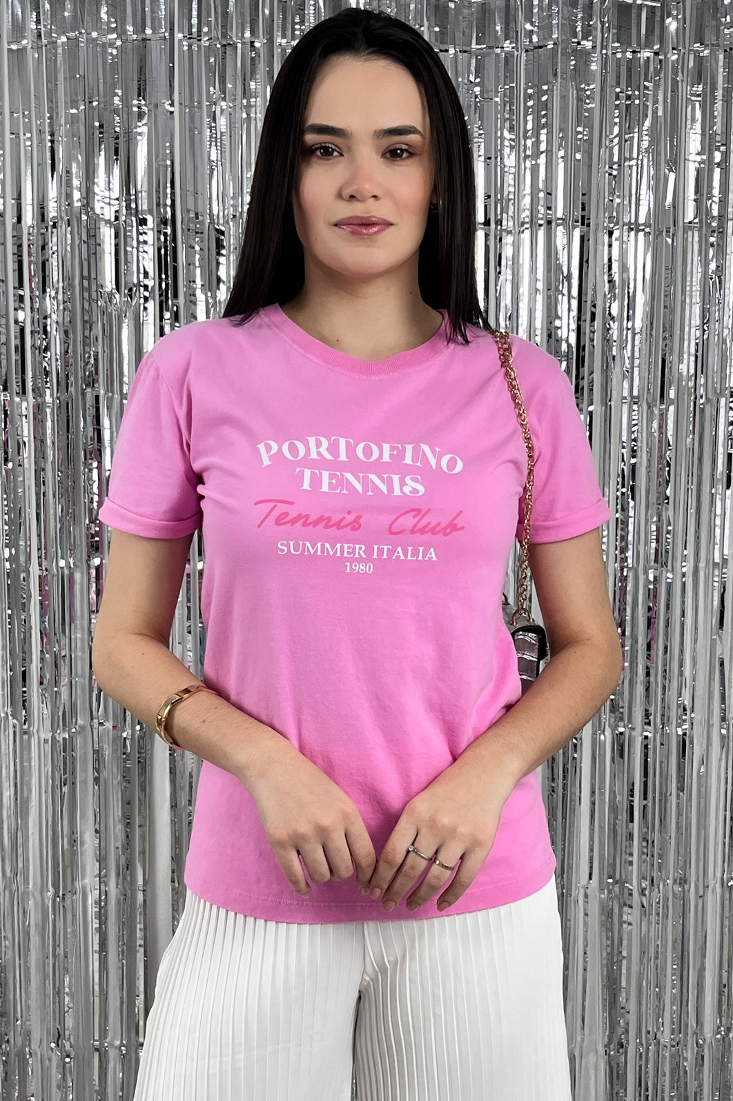Tshirt Premium - Portofino - Rosa Tshirt Premium - Portofino - Rosa