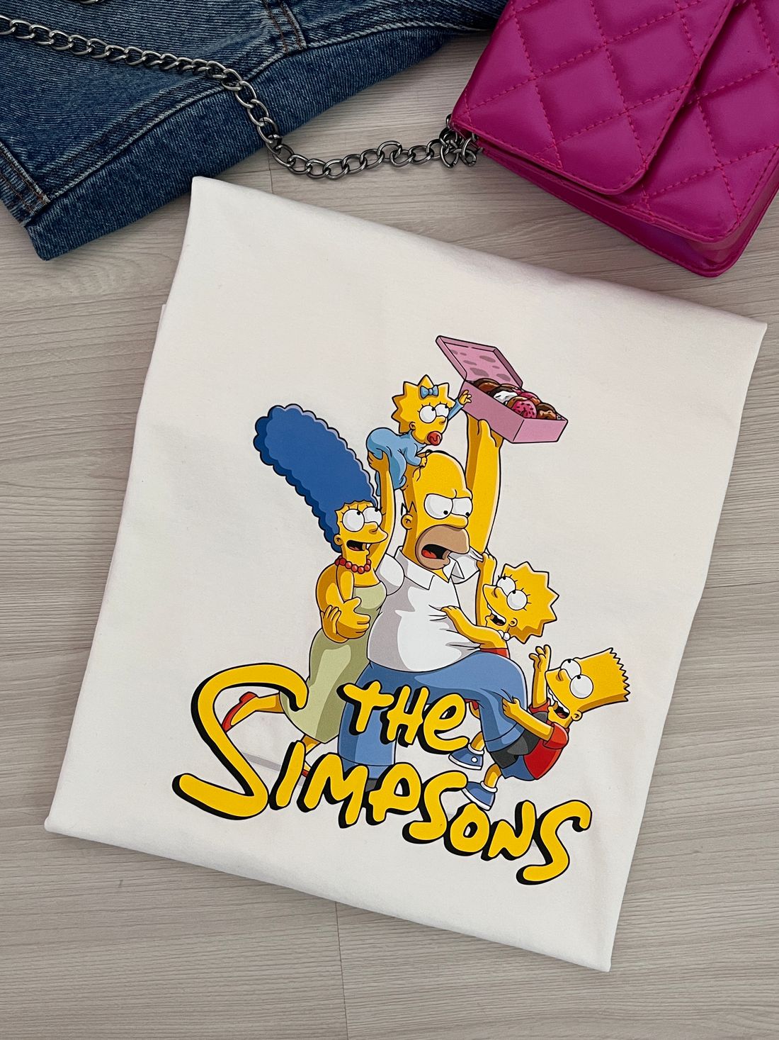 T-shirt Oversized - The Simpsons DTF - Off White T-shirt Oversized - The Simpsons DTF - Off White