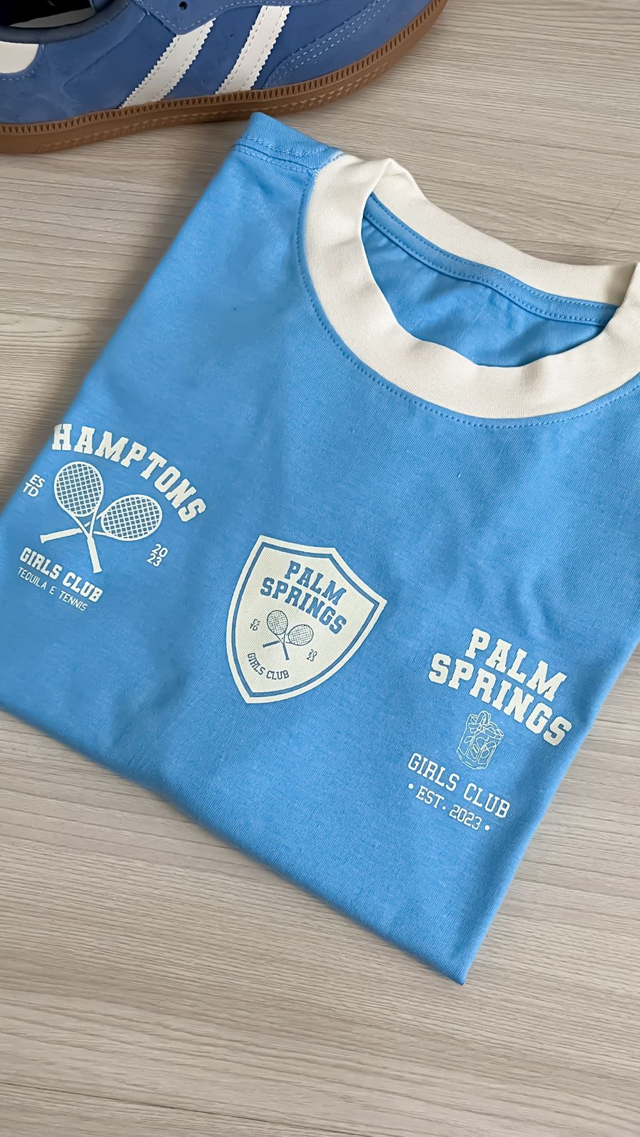 Camiseta Retrô - Sport - Azul Camiseta Retrô - Sport - Azul