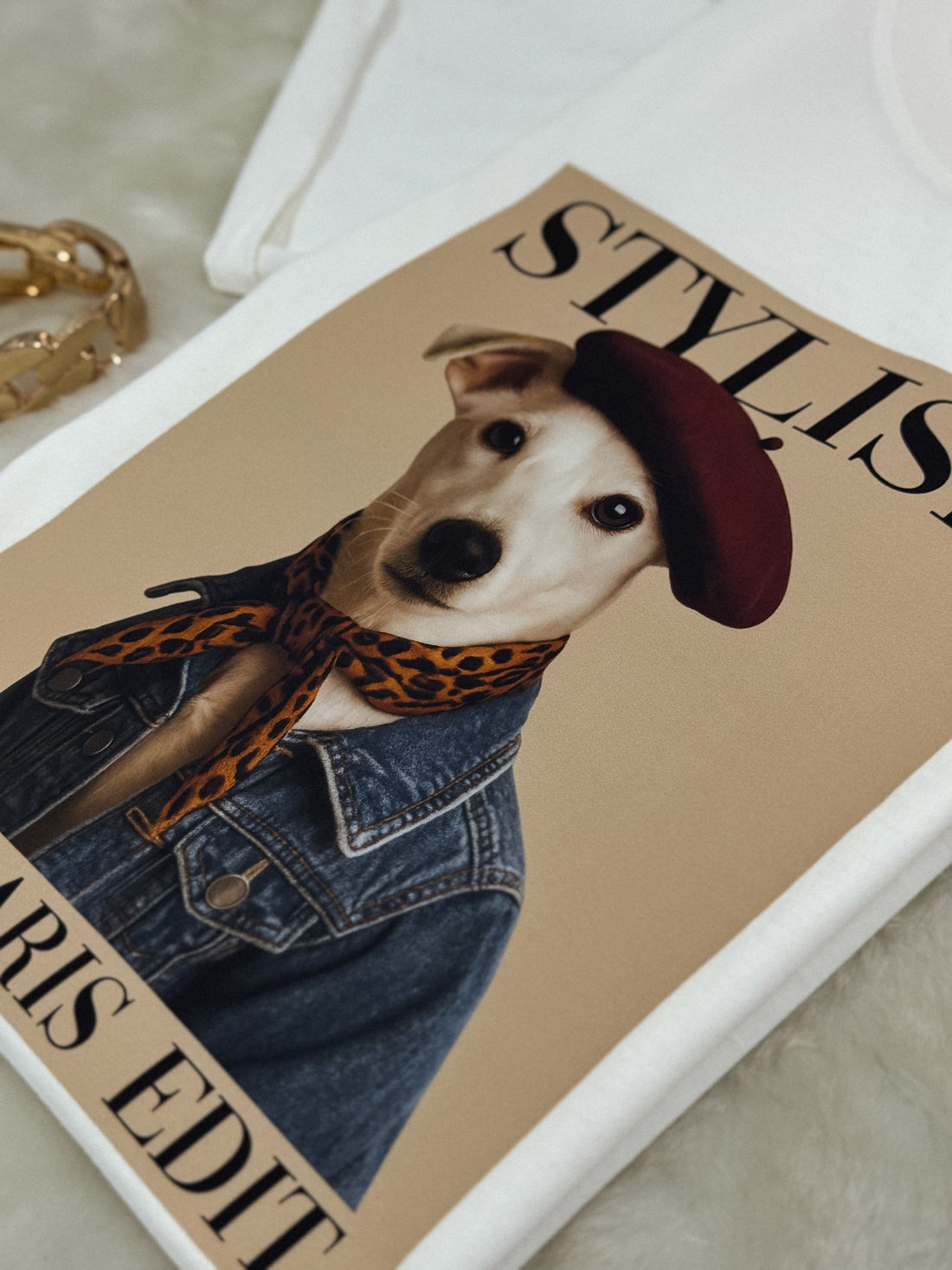 Tshirt Premium - Stylish DTF - Off White Tshirt Premium - Stylish DTF - Off White