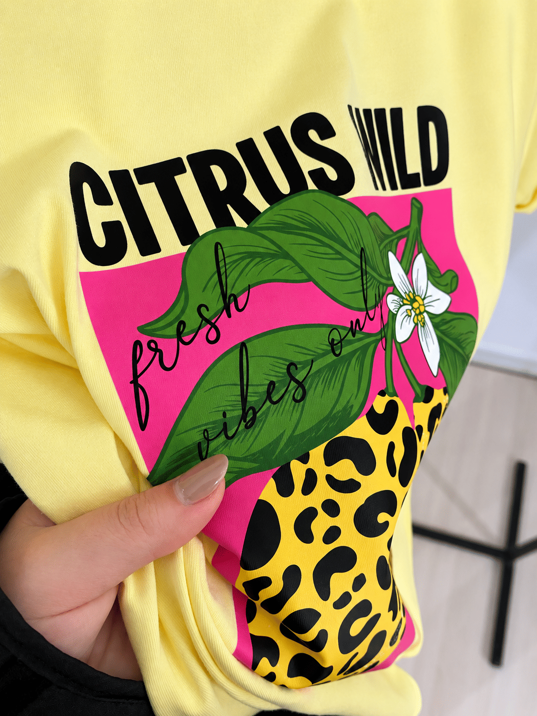 Tshirt Premium - Citrus Wild - Amarelo Manteiga Tshirt Premium - Citrus Wild - Amarelo Manteiga