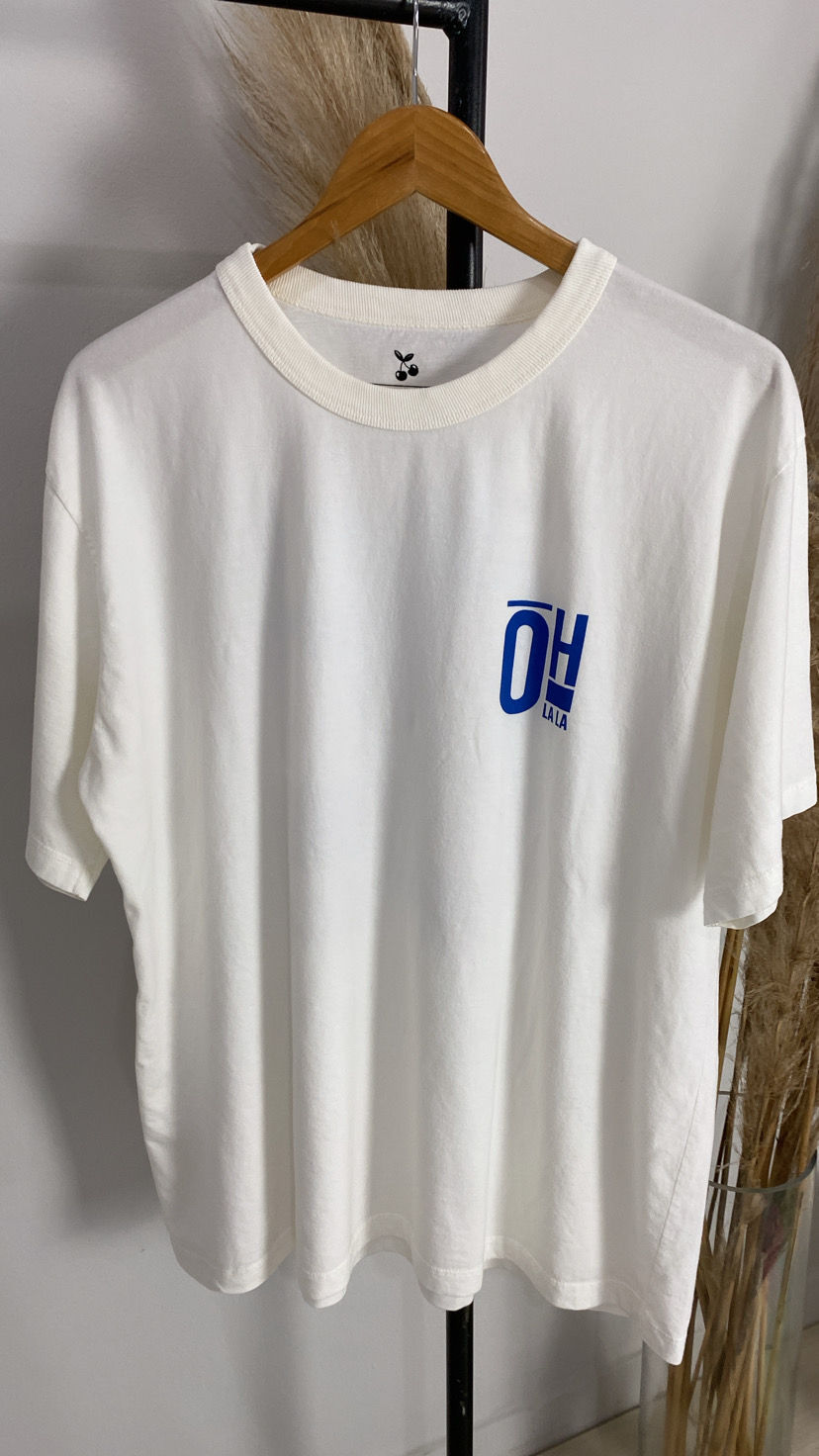 Tshirt Oversized - Oh la la - Off White Tshirt Oversized - Oh la la - Off White