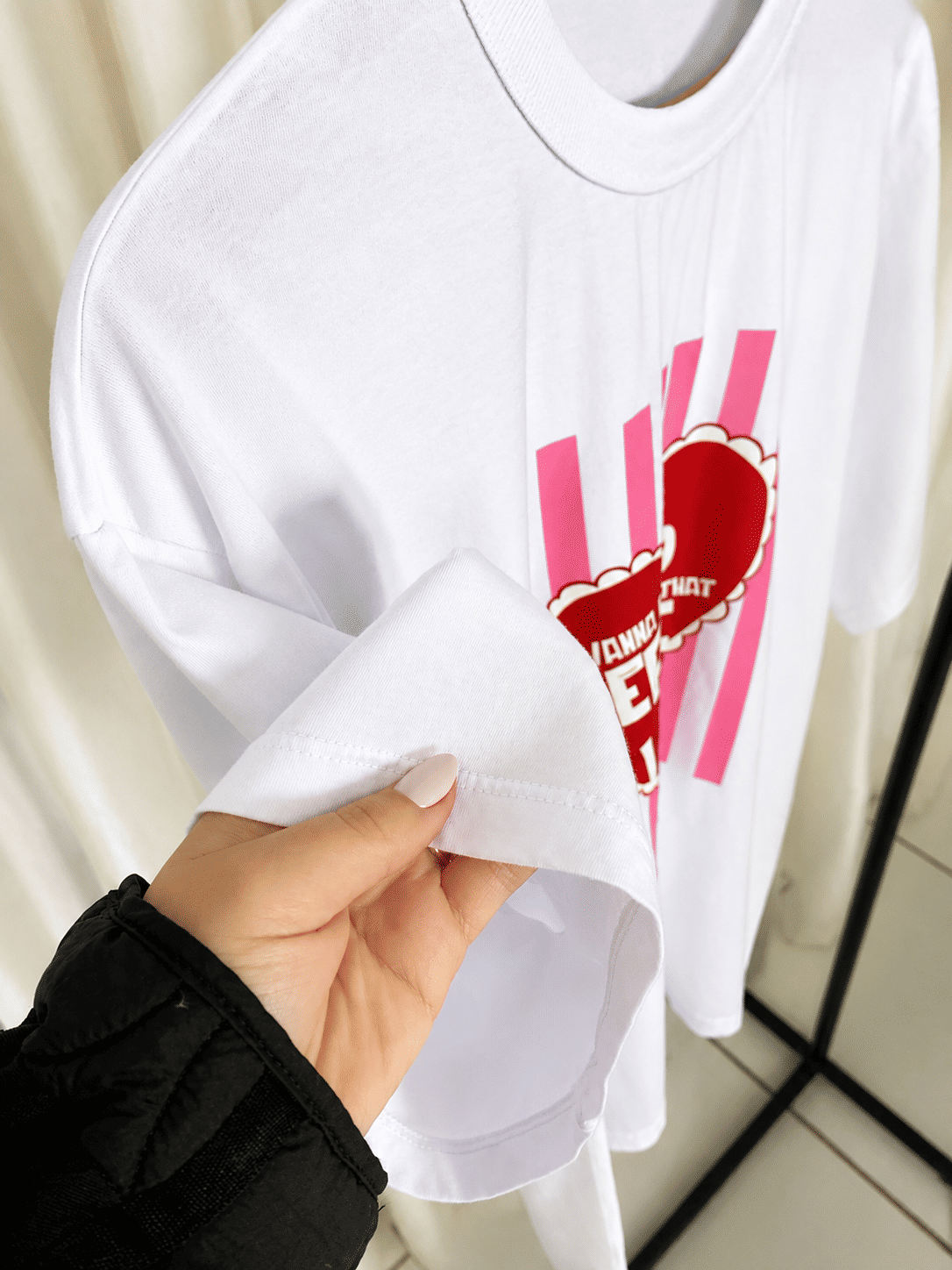 Tshirt Oversized - I Wanna Be Defined - Branca Tshirt Oversized - I Wanna Be Defined - Branca