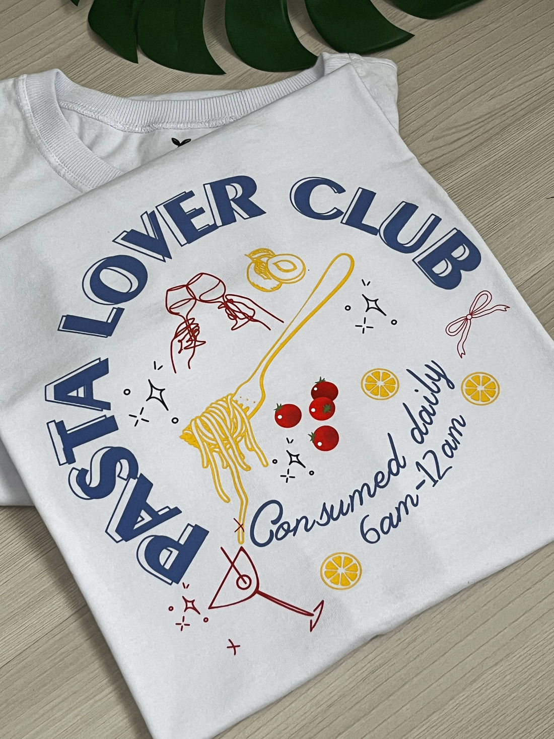 Tshirt Premium - Pasta lover DTF - Branca Tshirt Premium - Pasta lover DTF - Branca