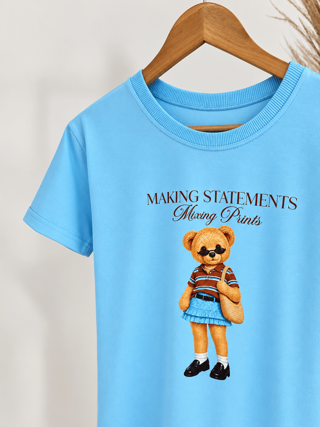 Tshirt Premium - Making Statements - Azul Bebê Tshirt Premium - Making Statements - Azul Bebê