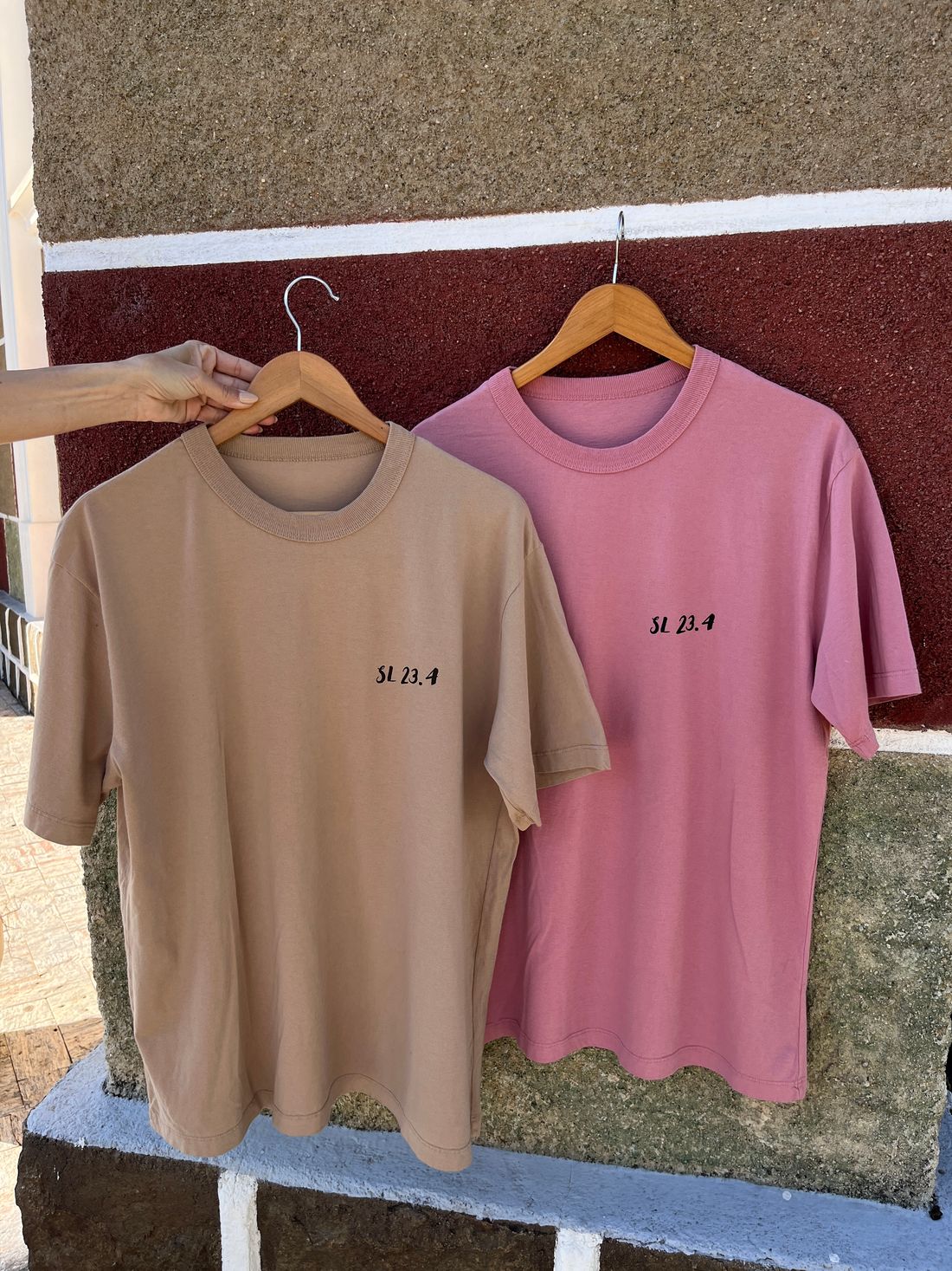 Tshirt Oversized - Salmos 23:4 - Rosa Chá Tshirt Oversized - Salmos 23:4 - Rosa Chá