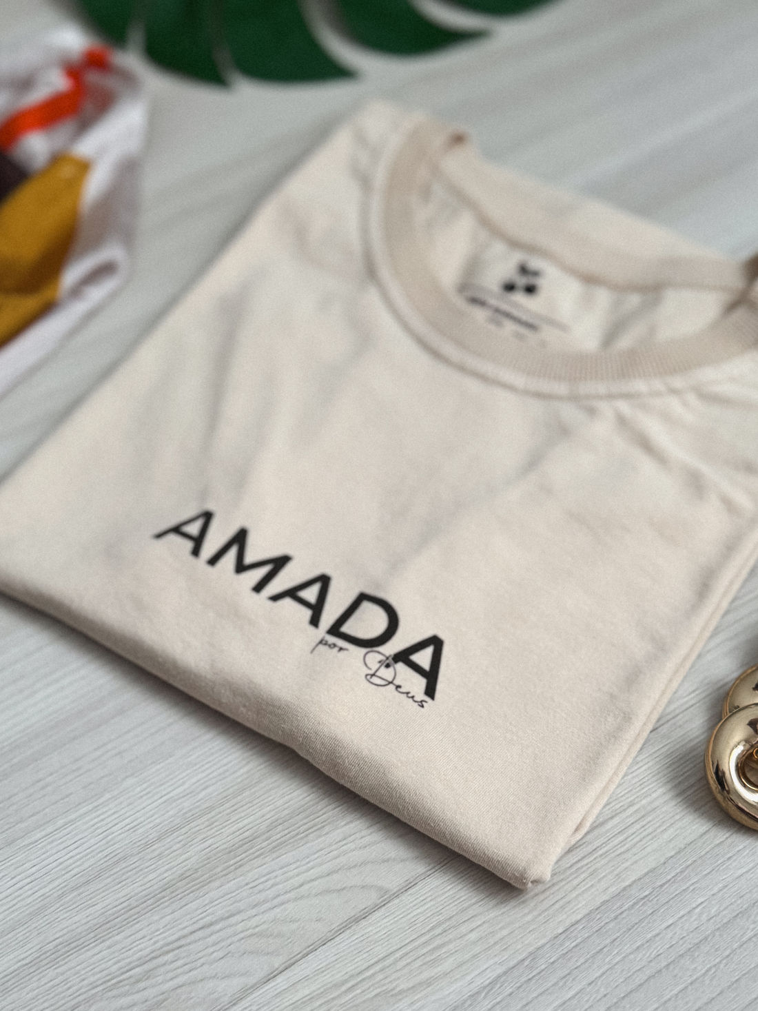 Tshirt Premium - Amada - Areia Tshirt Premium - Amada - Areia