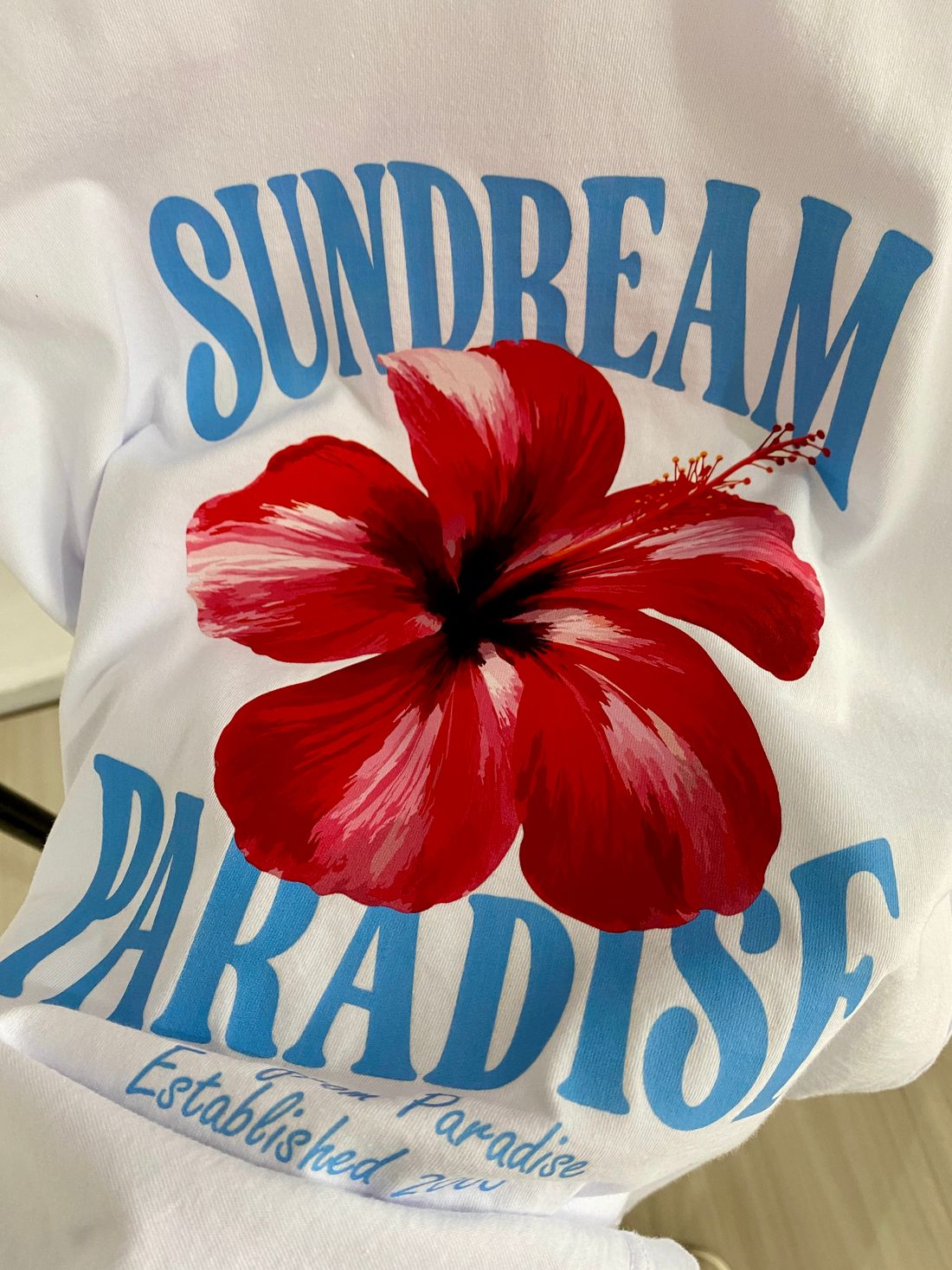 Tshirt Premium - Sundream Paradise - branca Tshirt Premium - Sundream Paradise - branca