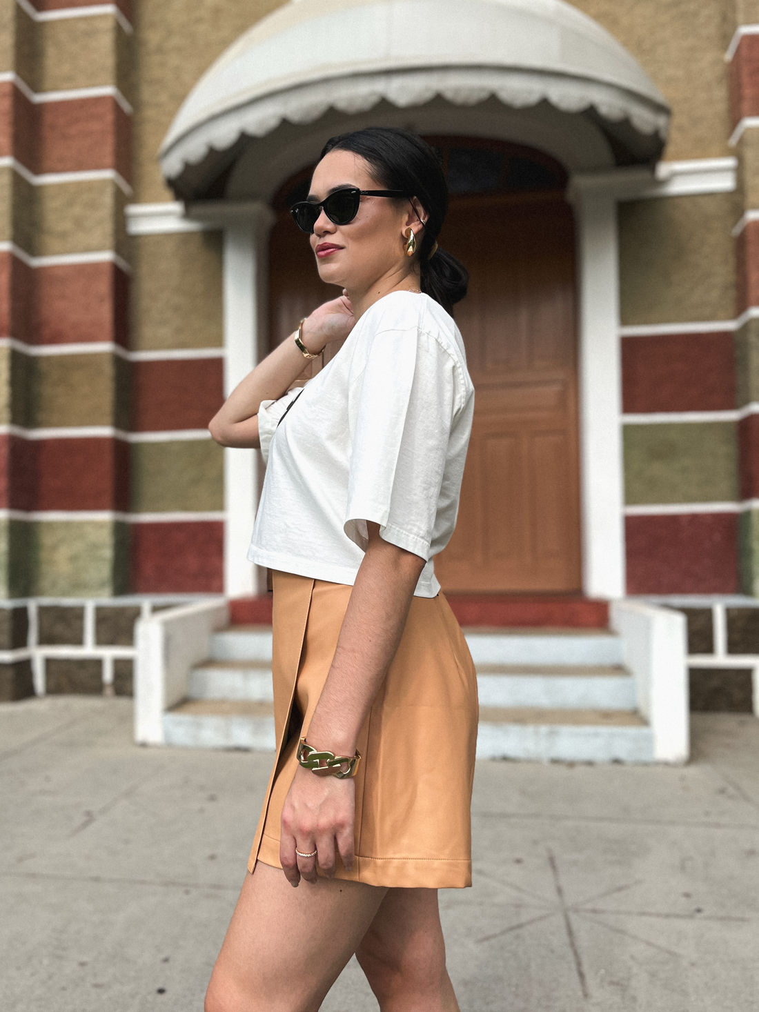 Cropped Oversized - Hey Cowboy - Off White Cropped Oversized - Hey Cowboy - Off White