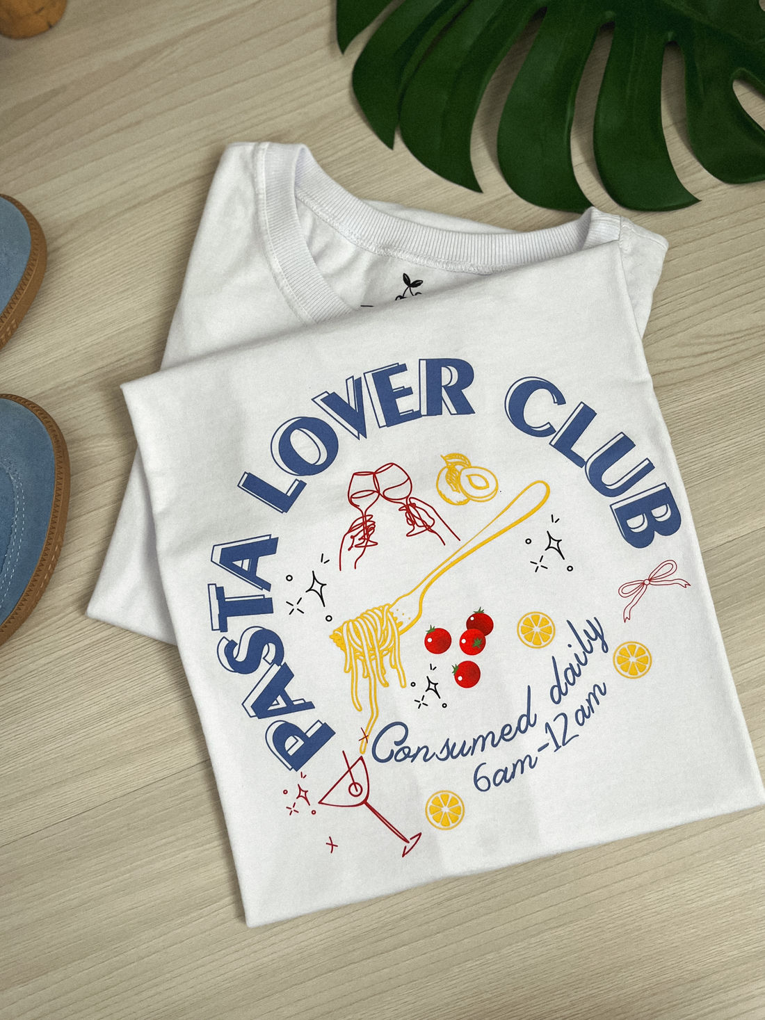 Tshirt Premium - Pasta lover DTF - Branca Tshirt Premium - Pasta lover DTF - Branca