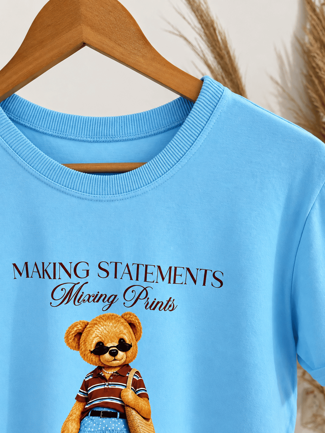 Tshirt Premium - Making Statements - Azul Bebê Tshirt Premium - Making Statements - Azul Bebê