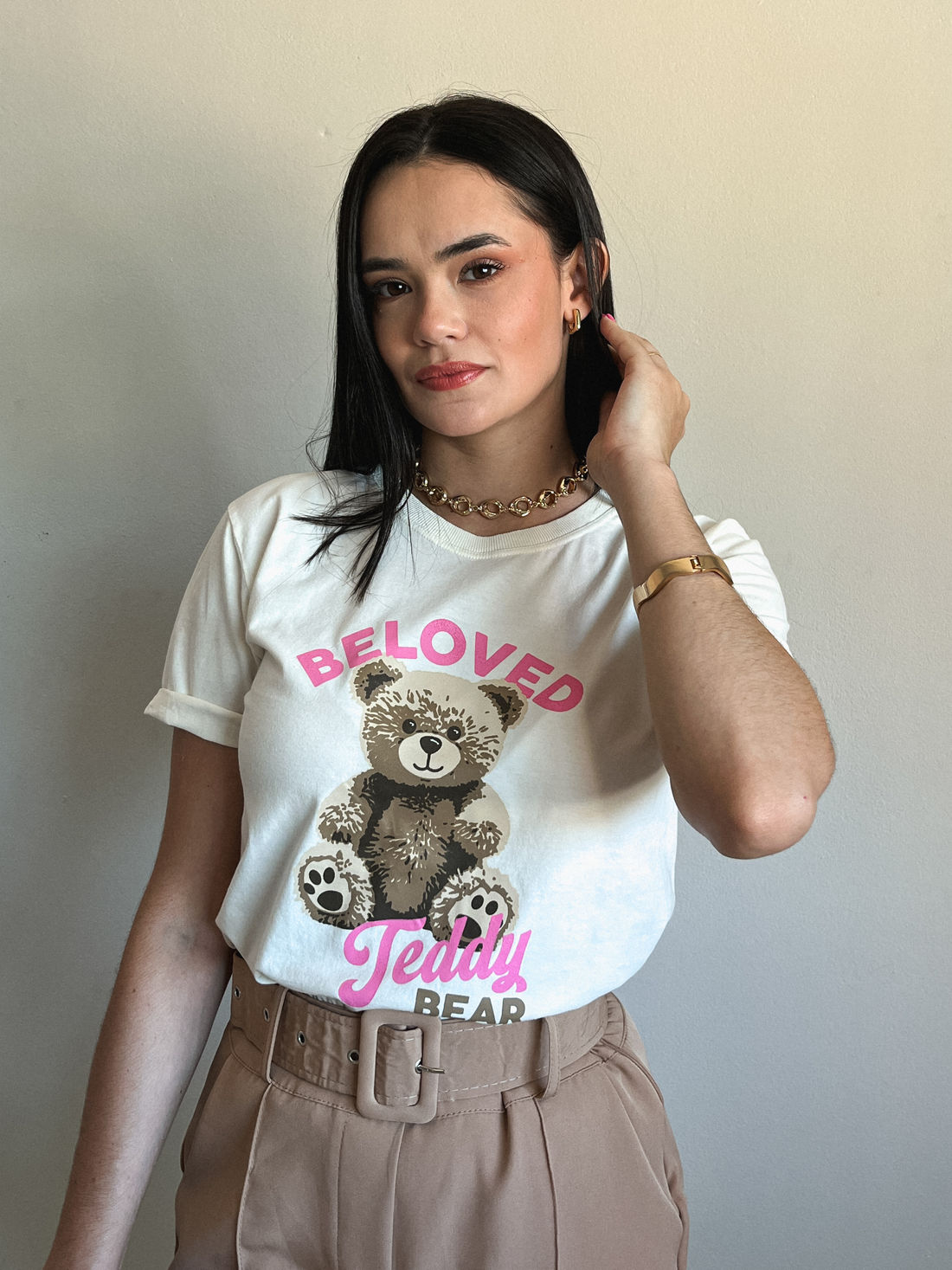 Tshirt Premium - Beloved - Off White