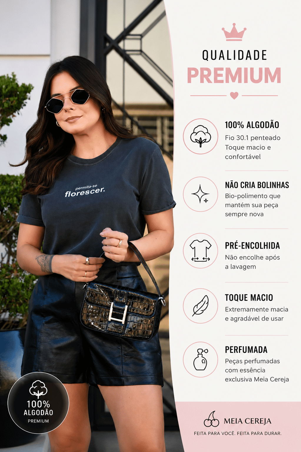 Tshirt Premium - Jesus is King - Cinza Estonado Tshirt Premium - Jesus is King - Cinza Estonado