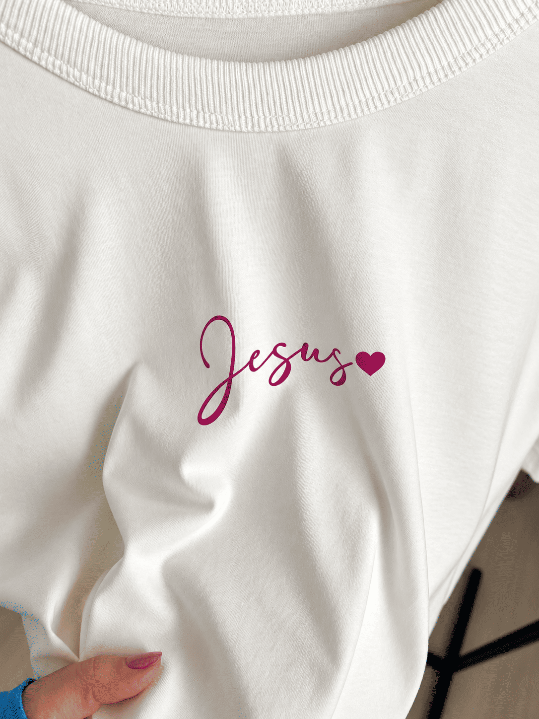 Tshirt Oversized - Jesus Cristo DTF - Off White Tshirt Oversized - Jesus Cristo DTF - Off White