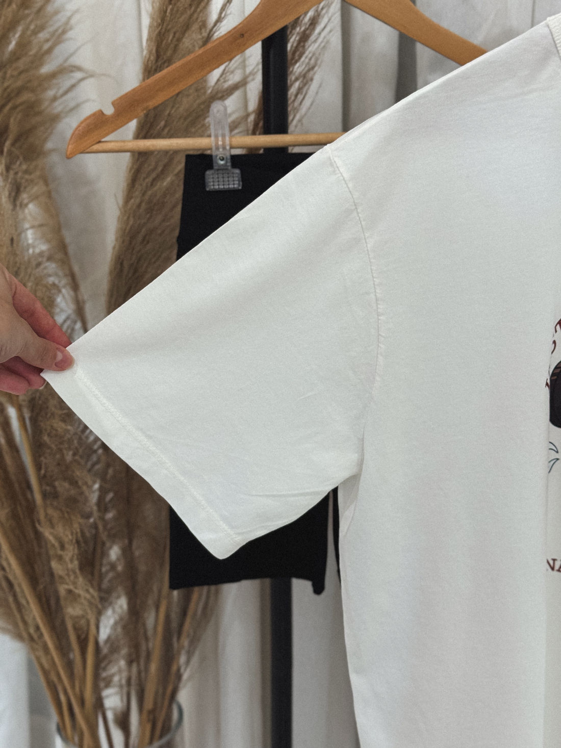 T-shirt Oversized - Instalando Shape - Off White