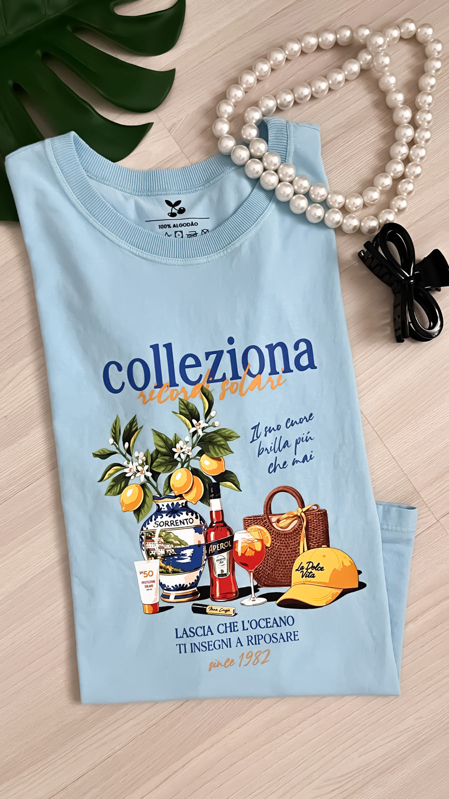 Tshirt Premium - Colleziona DTF - Azul Tshirt Premium - Colleziona DTF - Azul