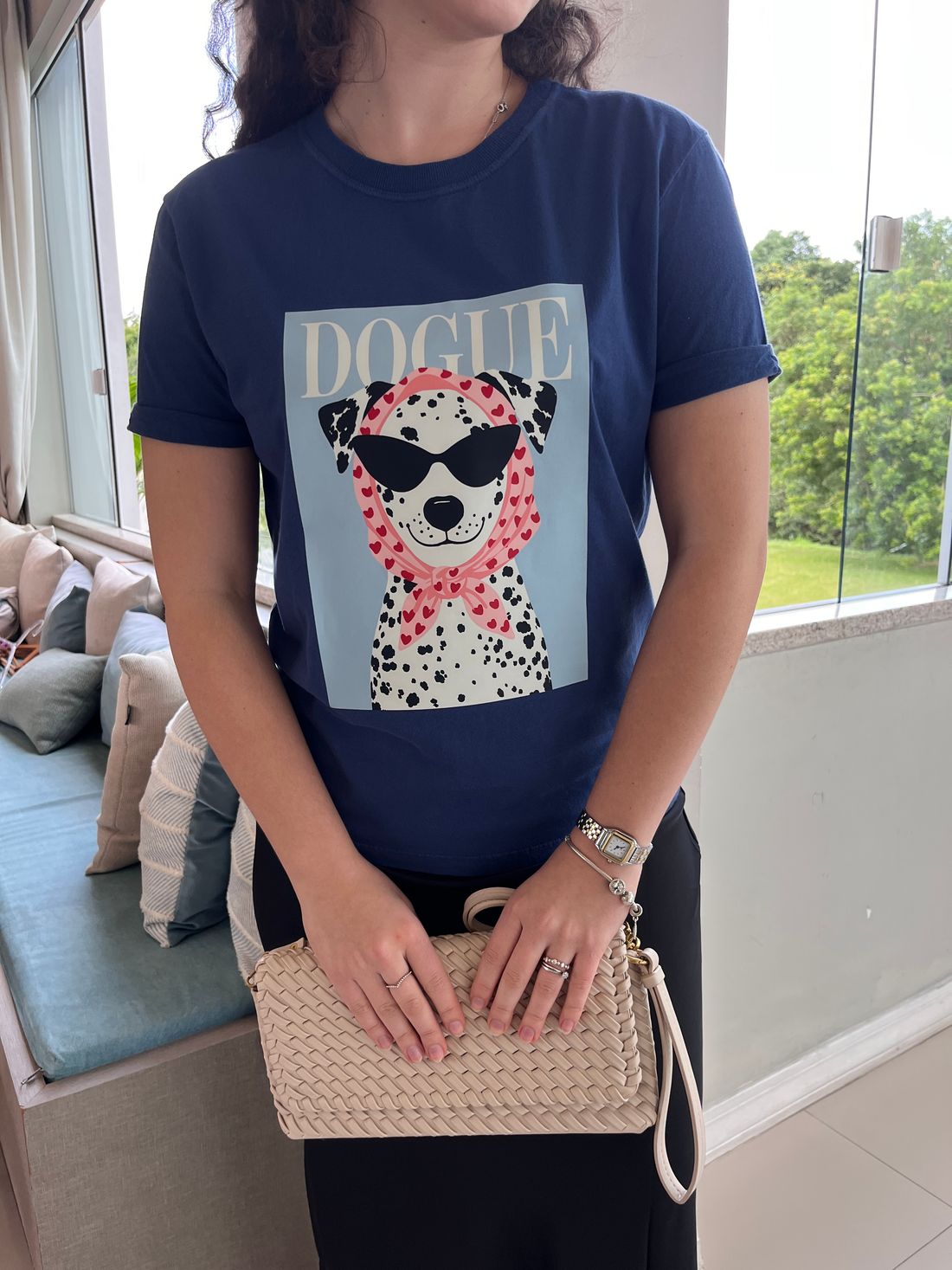 Tshirt Premium - Dalmata - Azul Tshirt Premium - Dalmata - Azul