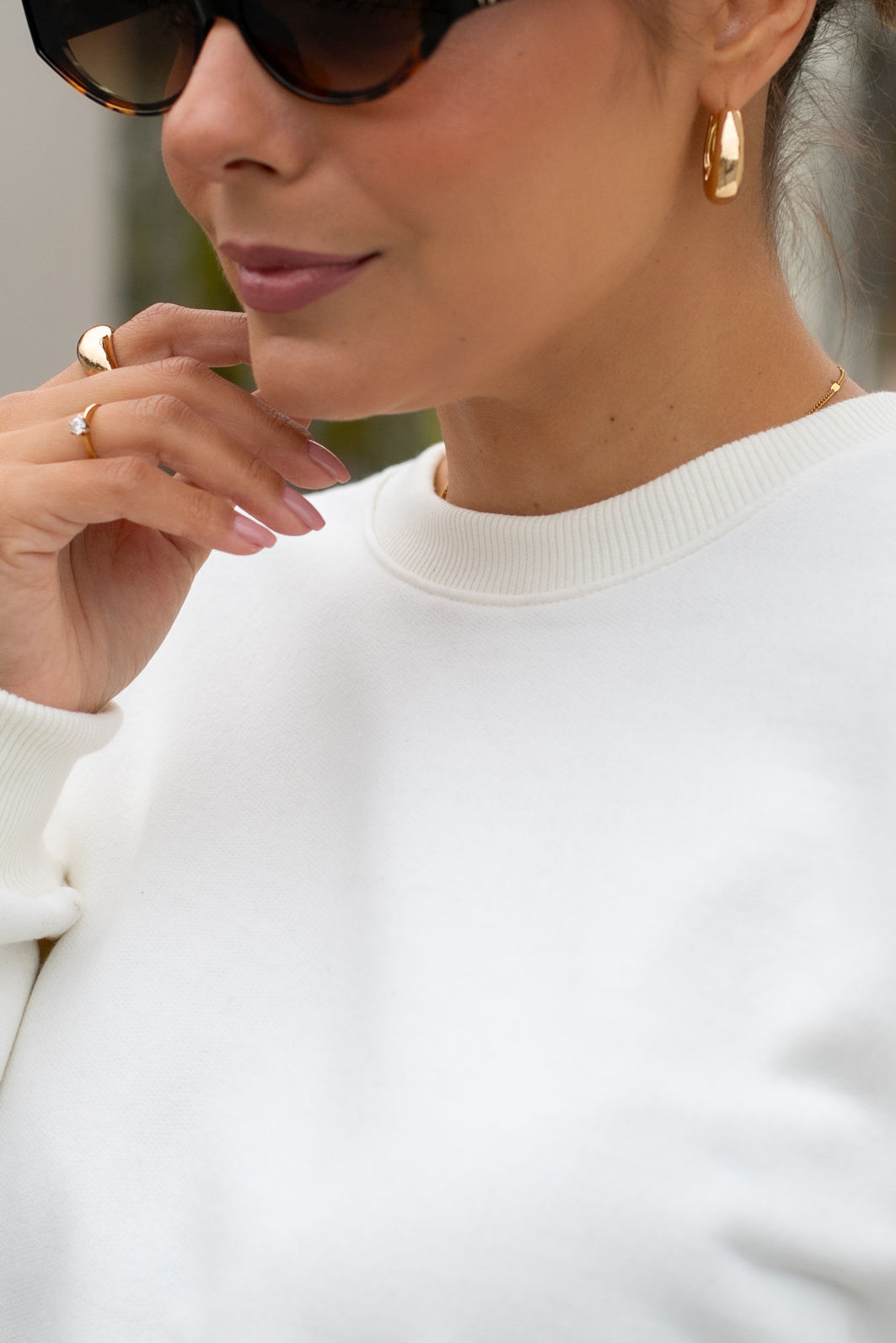 Conjunto de Moletom Sofy - Off White Conjunto de Moletom Sofy - Off White