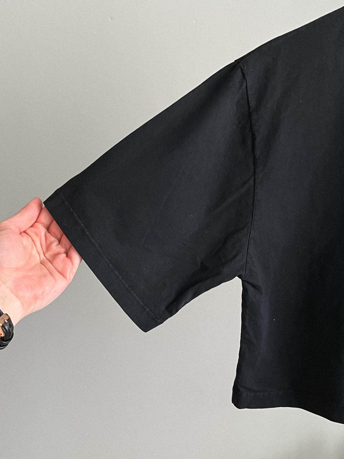 Cropped Oversized - Believe - Preto