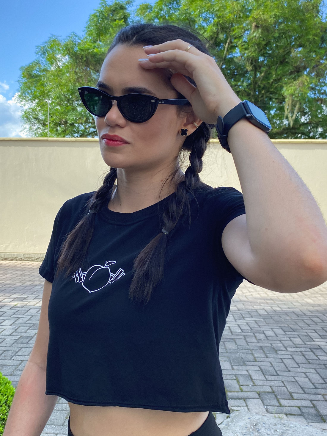 Cropped - Gym - Preto Cropped - Gym - Preto