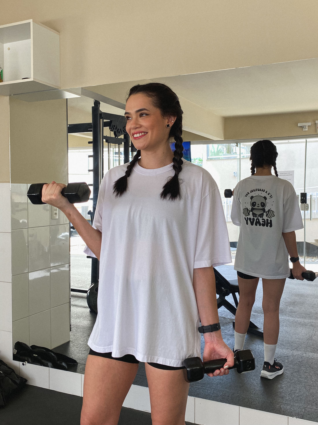 Tshirt Oversized - Heavy - Branca Tshirt Oversized - Heavy - Branca