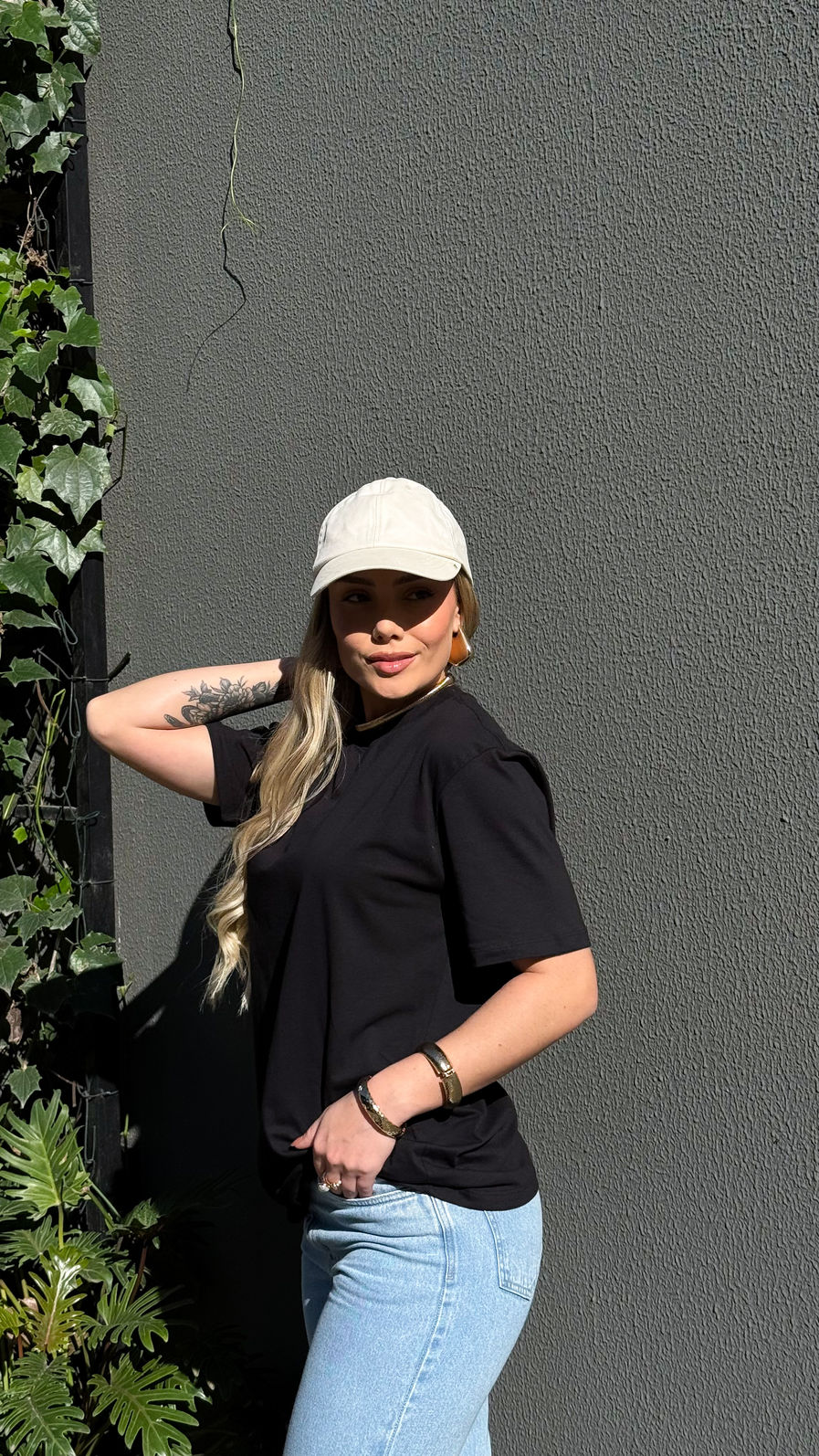 Camiseta Candy Color - Preta Camiseta Candy Color - Preta