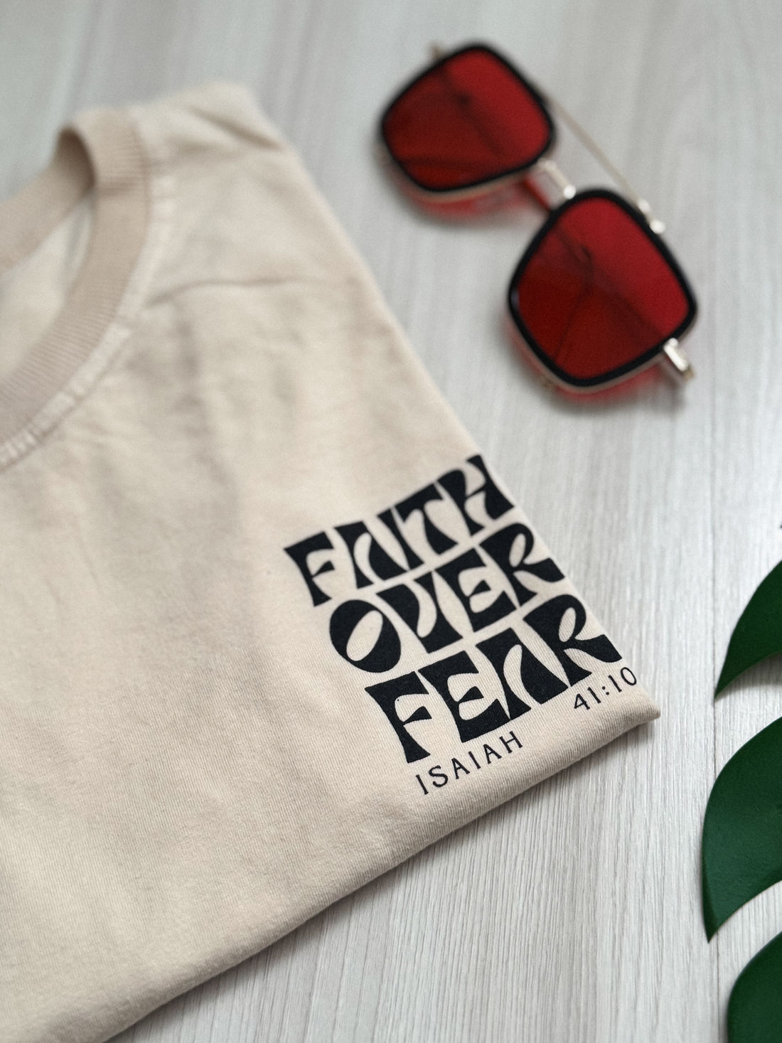 Tshirt Premium - Isaiah 41:10 - Areia Tshirt Premium - Isaiah 41:10 - Areia