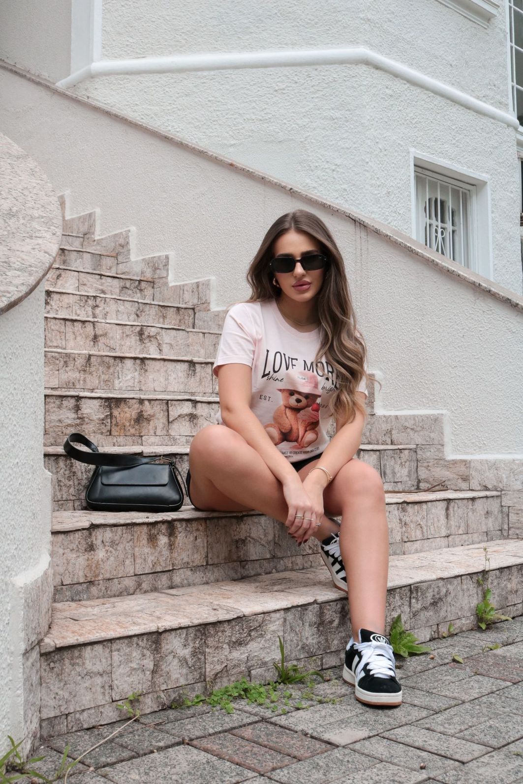 T-SHIRT ESTONADA LOVE MORE TEE LINDA T-SHIRT ESTONADA LOVE MORE TEE LINDA