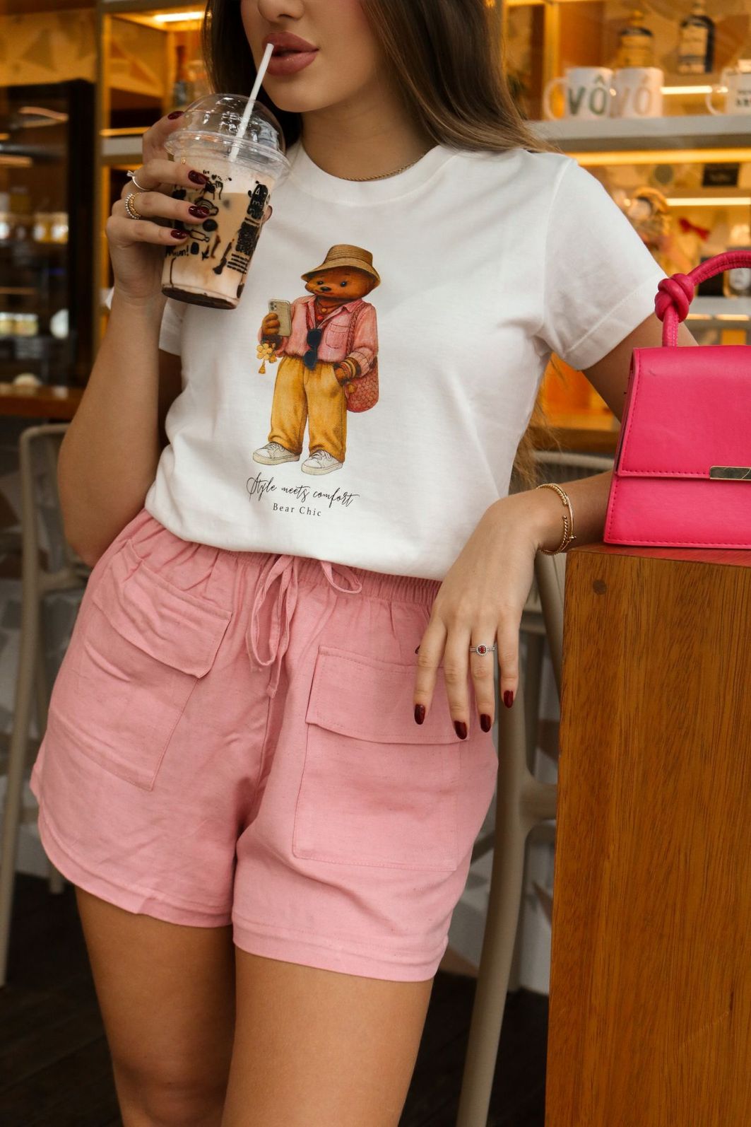 T-SHIRT BEAR CHIC TEE LINDA T-SHIRT BEAR CHIC TEE LINDA