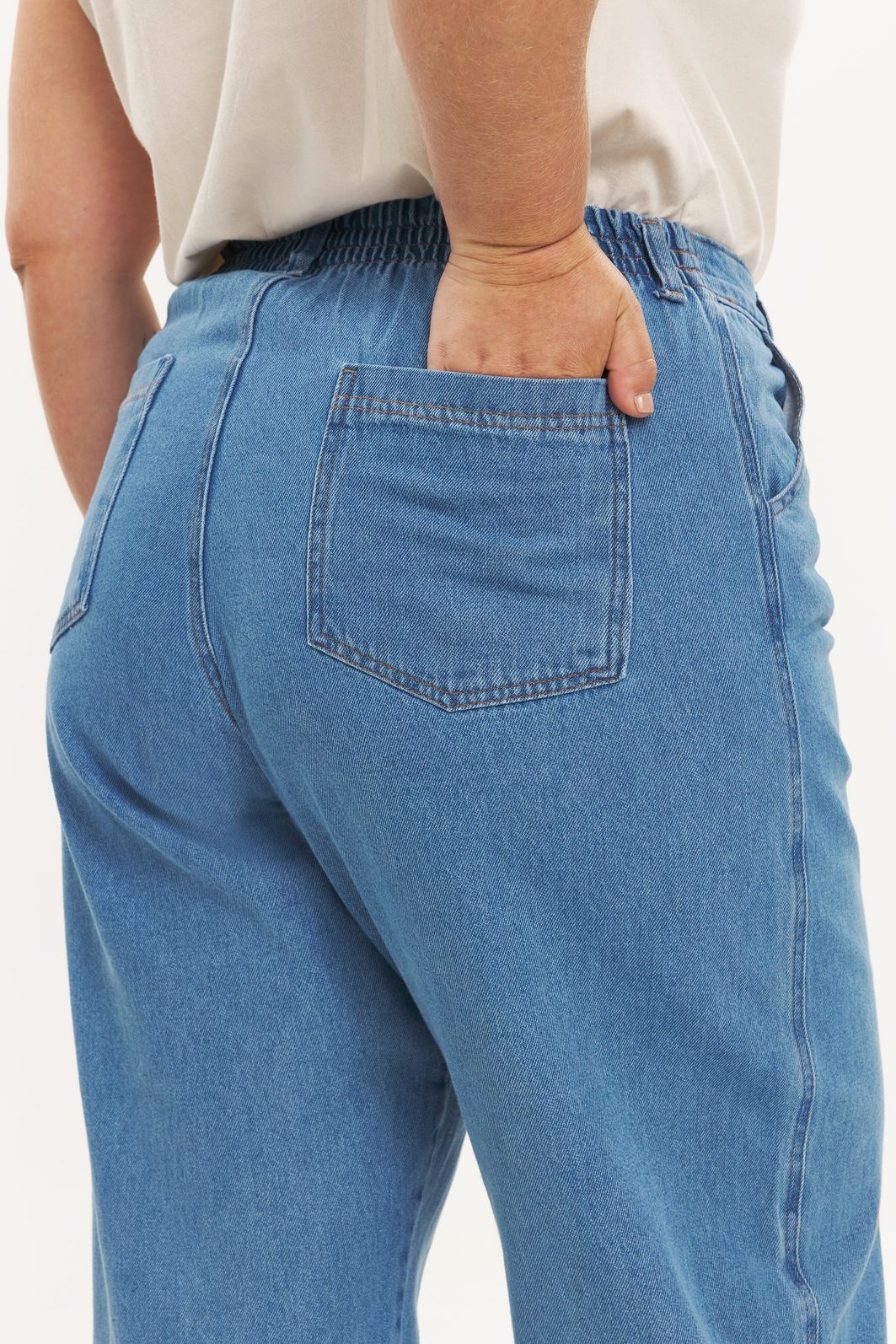 Calça Barrel Alice Jeans Calça Barrel Alice Jeans