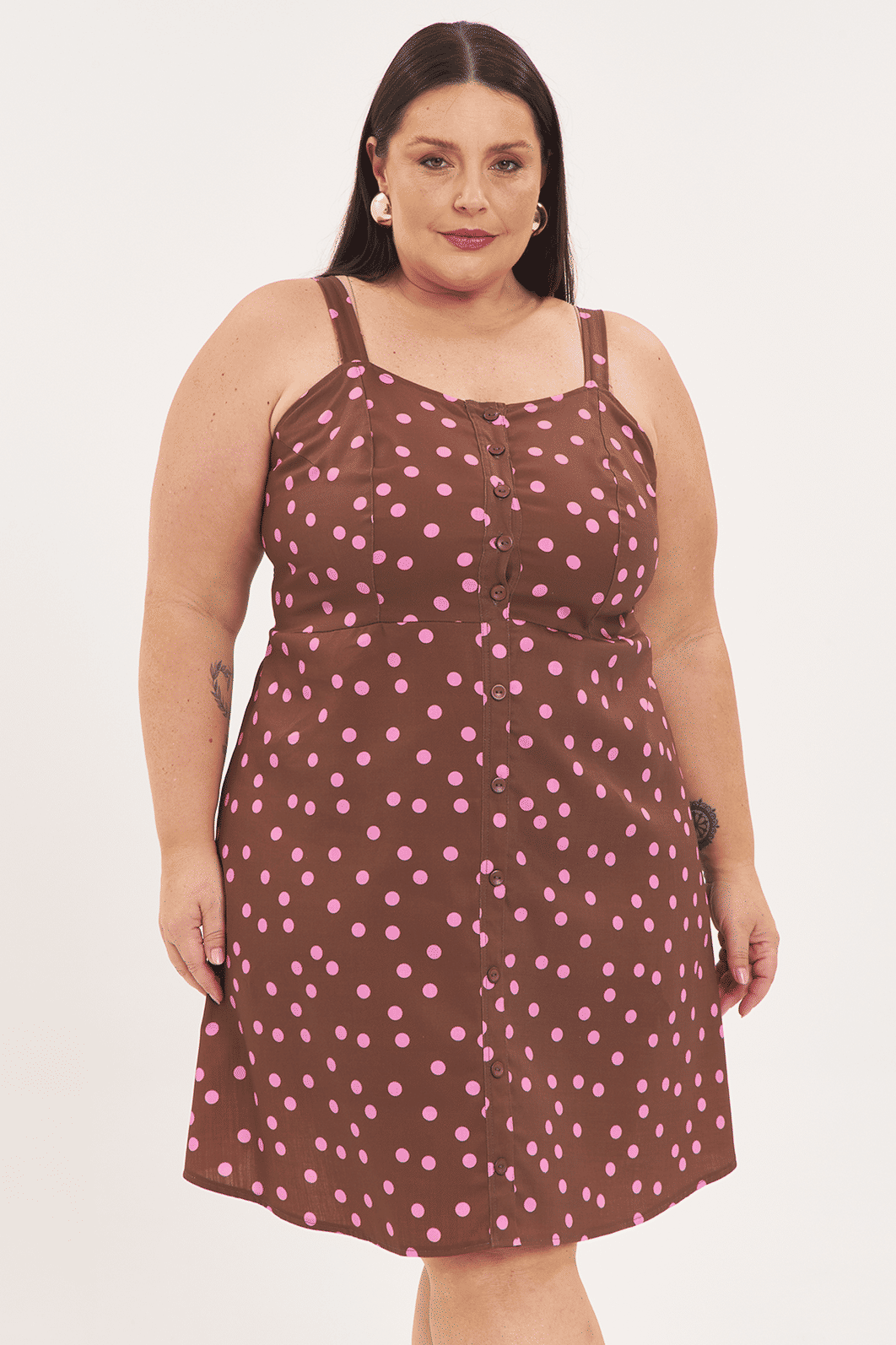 Vestido Algodão Berenice Poá Vestido Algodão Berenice Poá