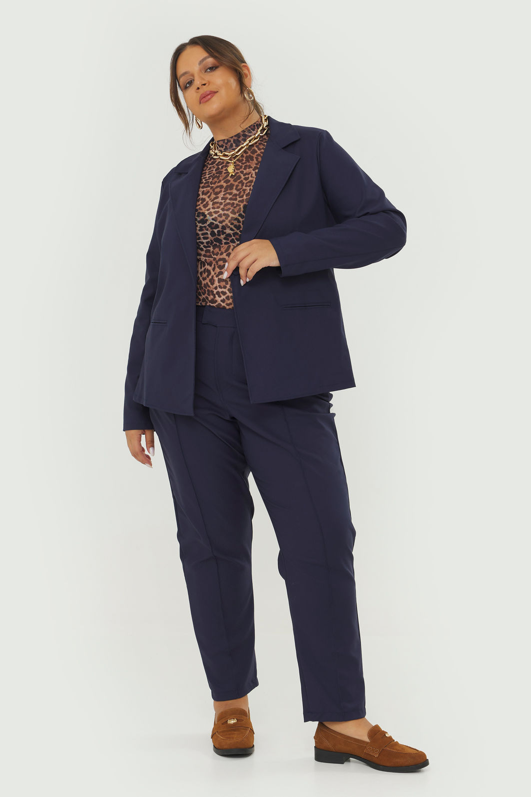 Blazer De Alfaiataria Fiorella Marinho