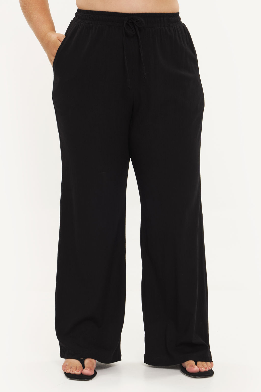 Calça Pantalona Kiara Preto Calça Pantalona Kiara Preto