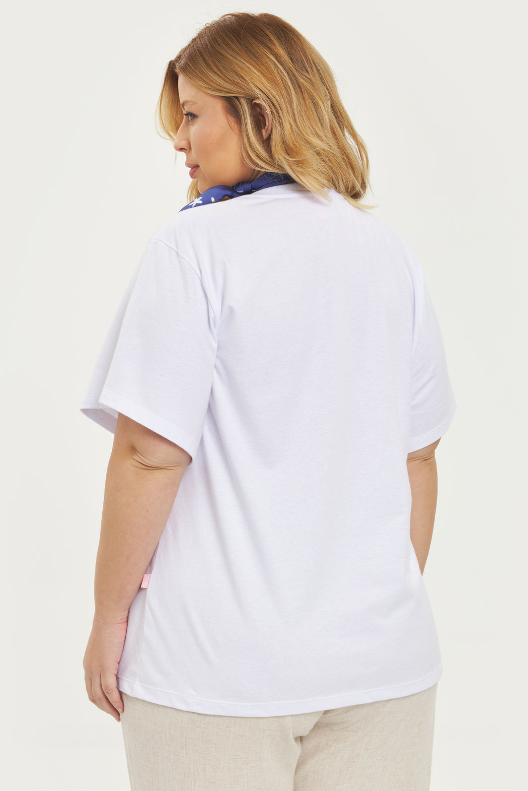 T- Shirt Oversized Le Sardines Branco T- Shirt Oversized Le Sardines Branco