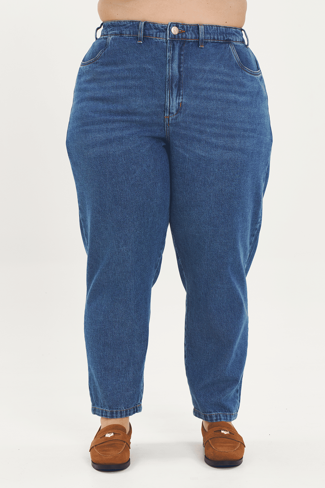 Calça Mom Tessália Jeans Calça Mom Tessália Jeans