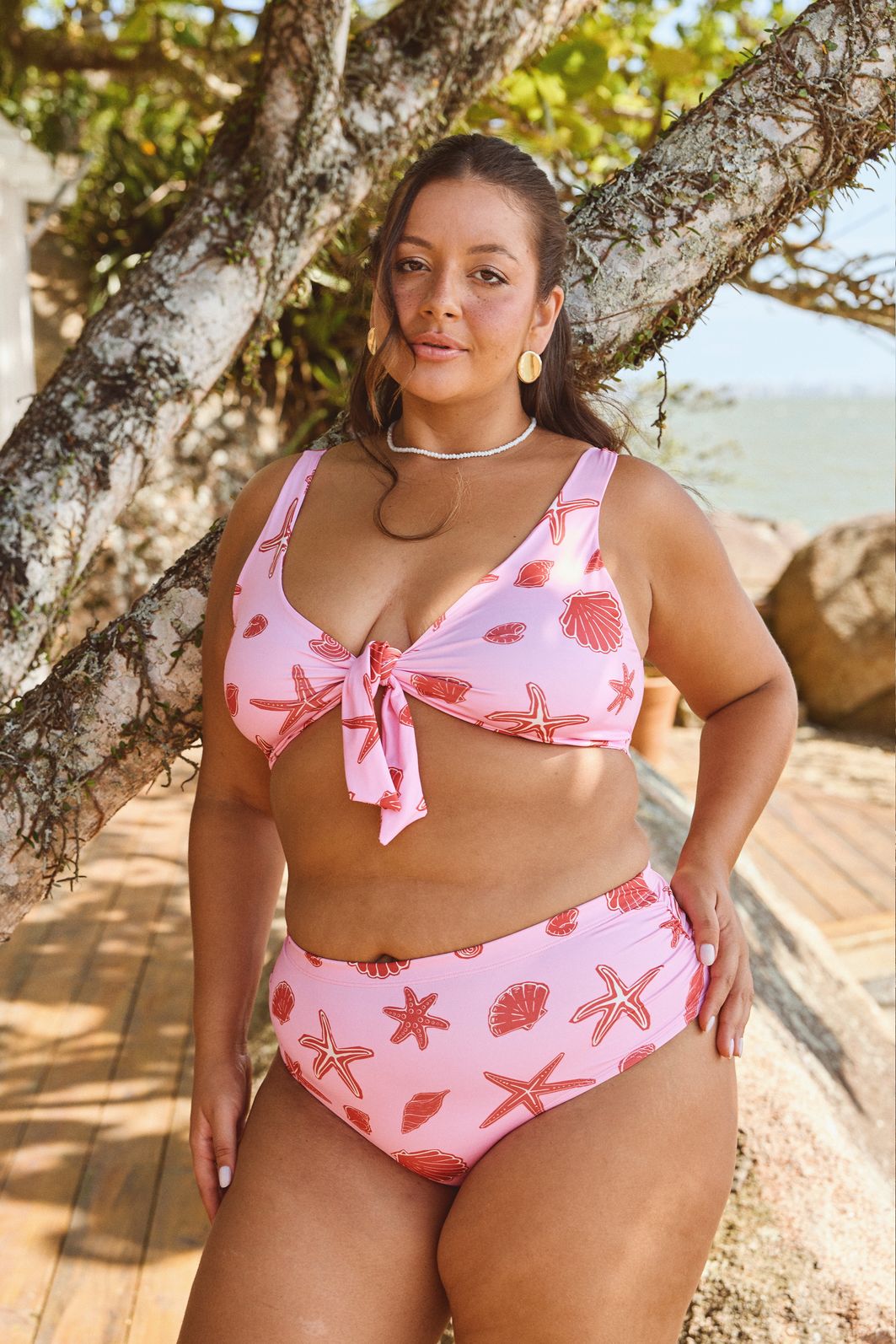 Calcinha Hot Pants Sardenha Rosa Calcinha Hot Pants Sardenha Rosa