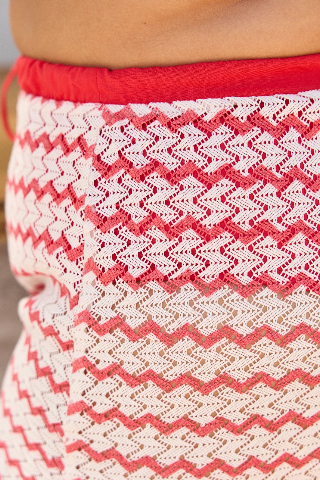 Short Crochet Olga Off-white Short Crochet Olga Off-white