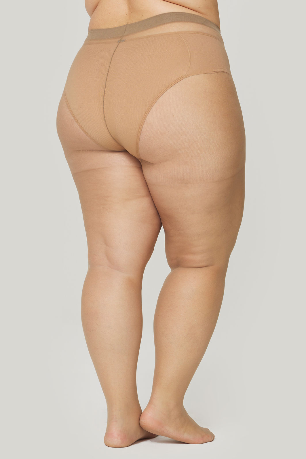 MEIA CALCA TRANSPARENTE PLUS SIZE FIO 15 MEIA CALCA TRANSPARENTE PLUS SIZE FIO 15