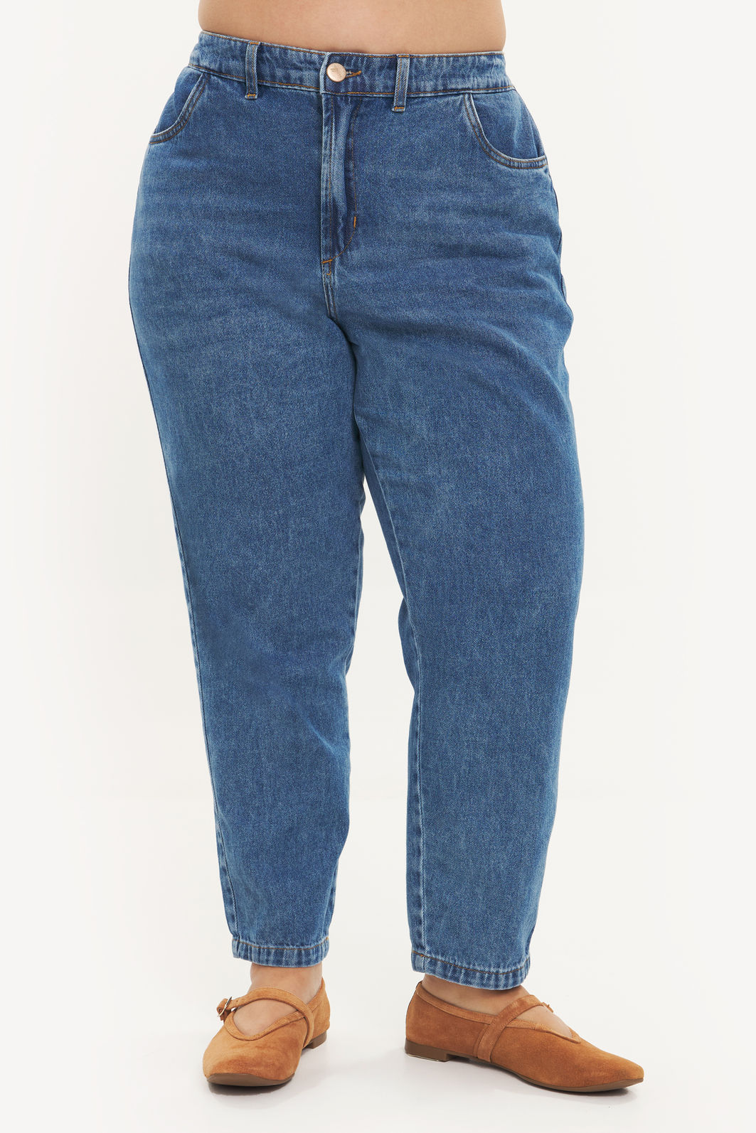 Calça Mom Tessália Jeans Calça Mom Tessália Jeans