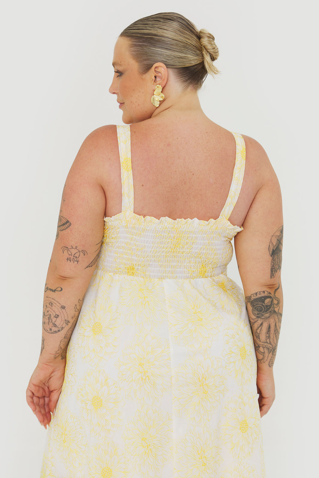 Vestido Midi Bordado Louise Vestido Midi Bordado Louise