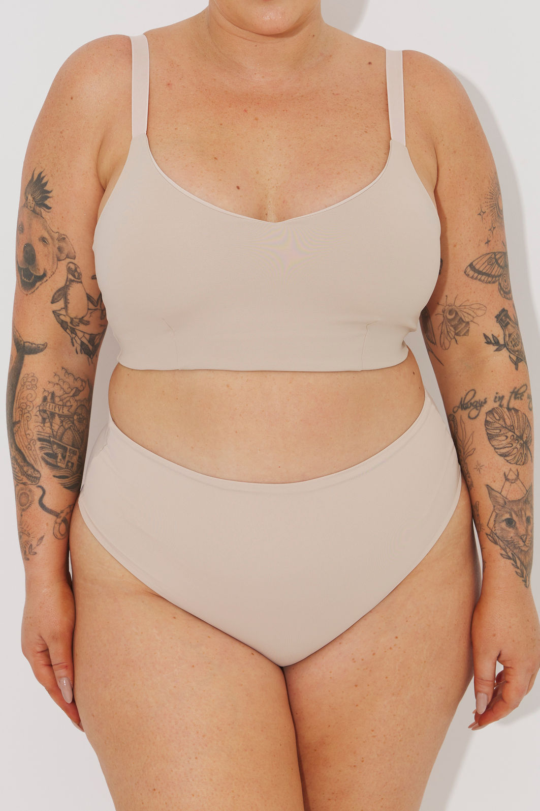 Sutiã Sem Bojo Soft Touch Plus Size Natural Sutiã Sem Bojo Soft Touch Plus Size Natural