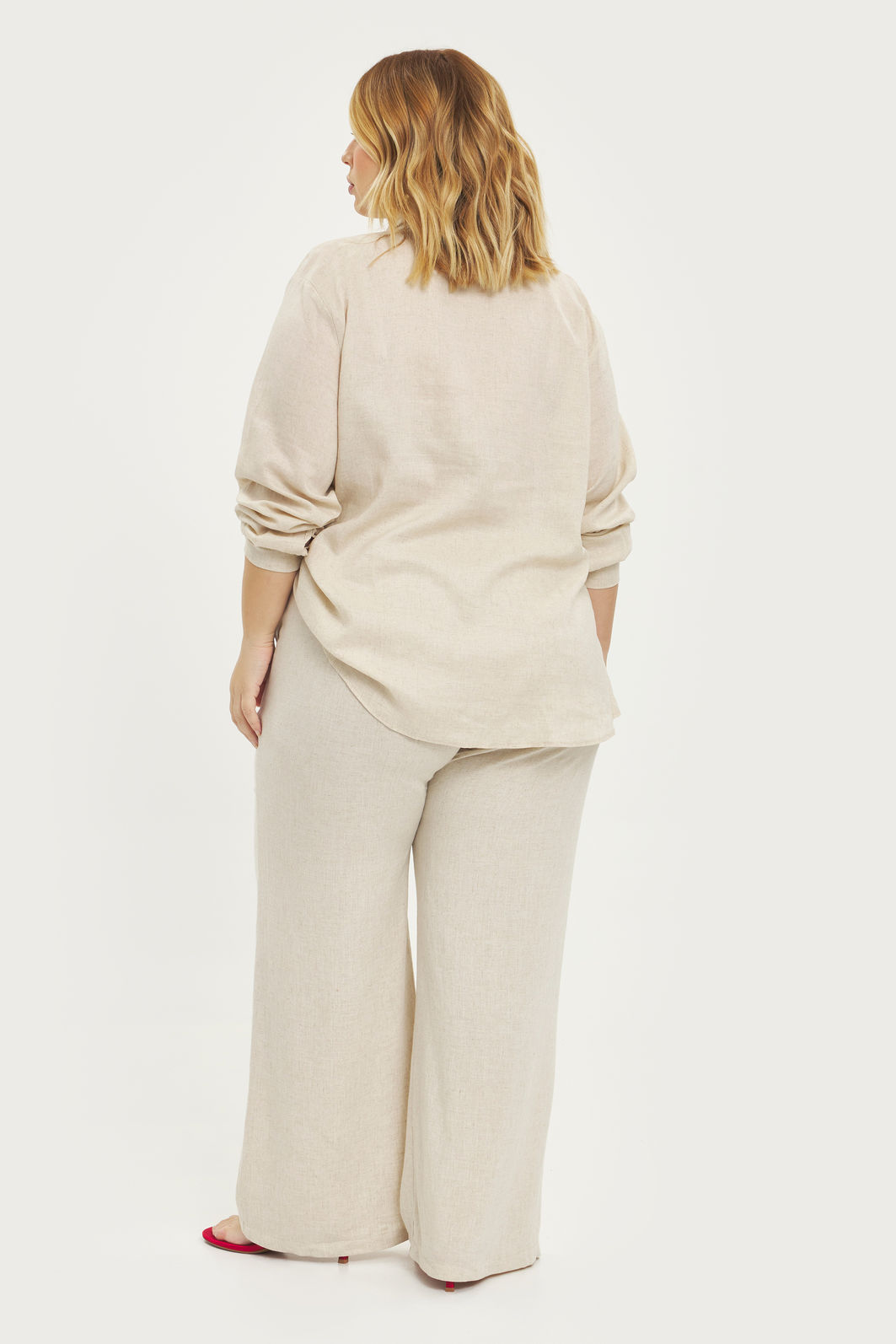 Camisa De Linho Melina Natural