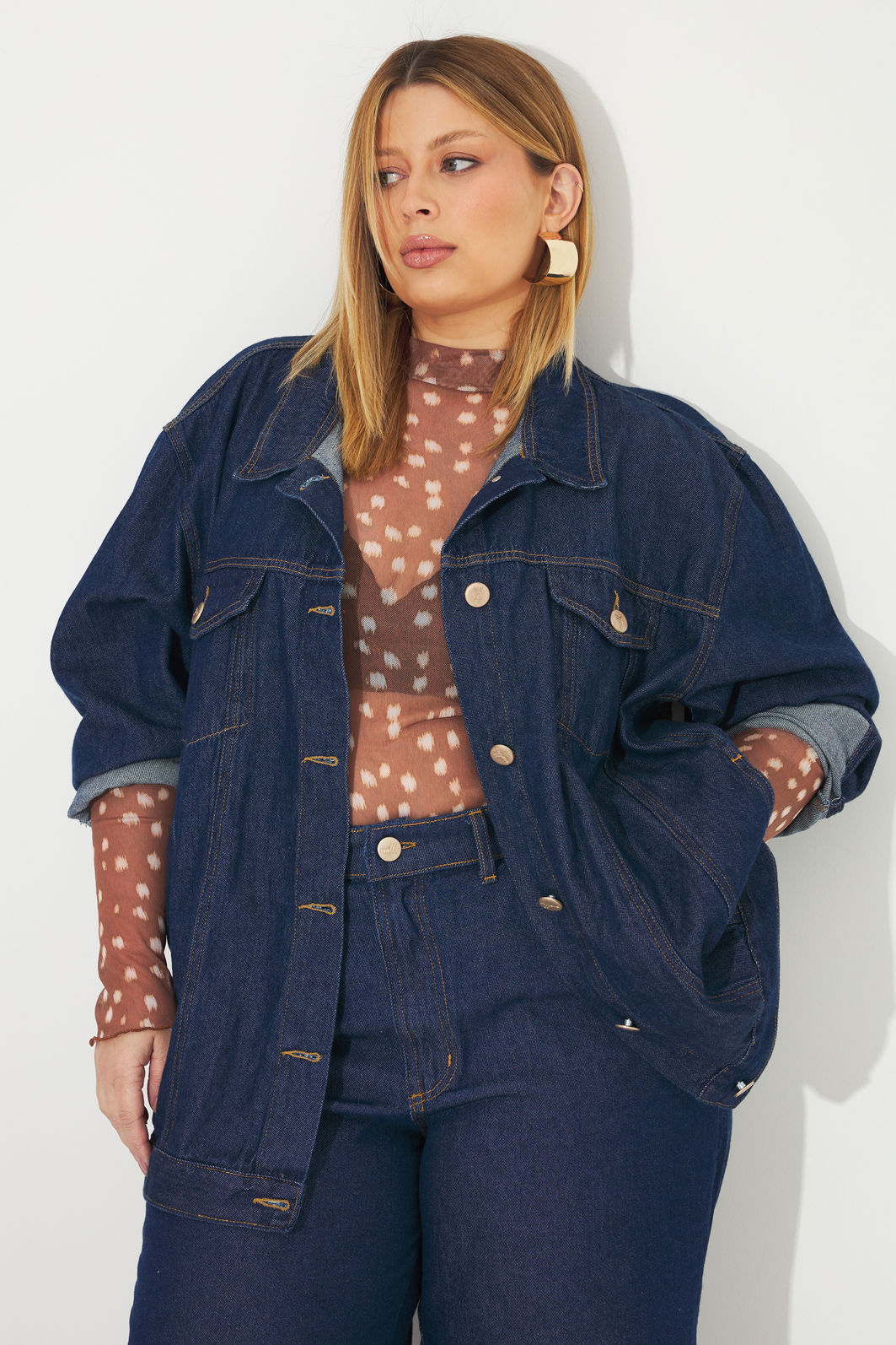 Jaqueta Oversized Julieta Jeans