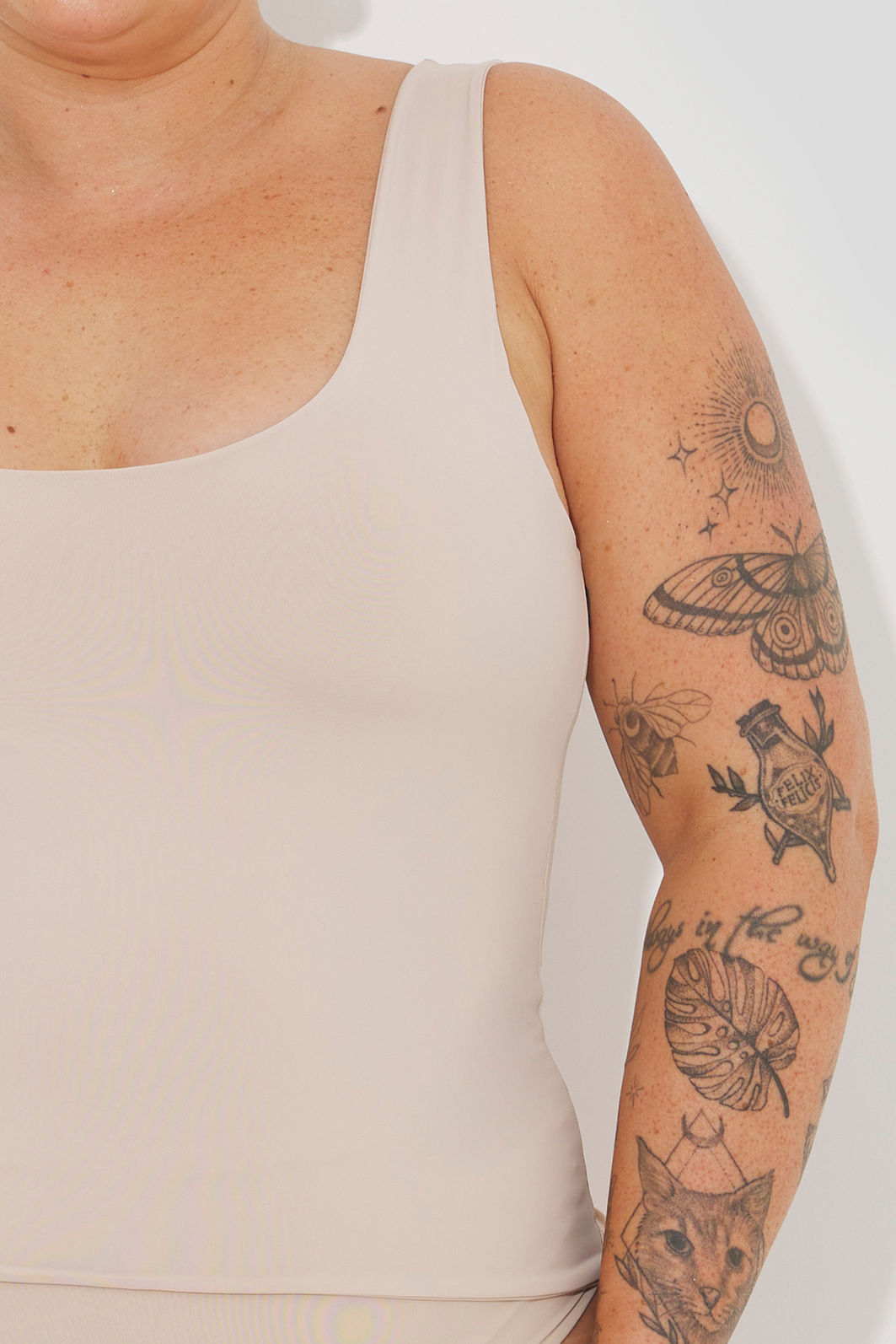 Regata Dupla Soft Touch Plus Size Natural