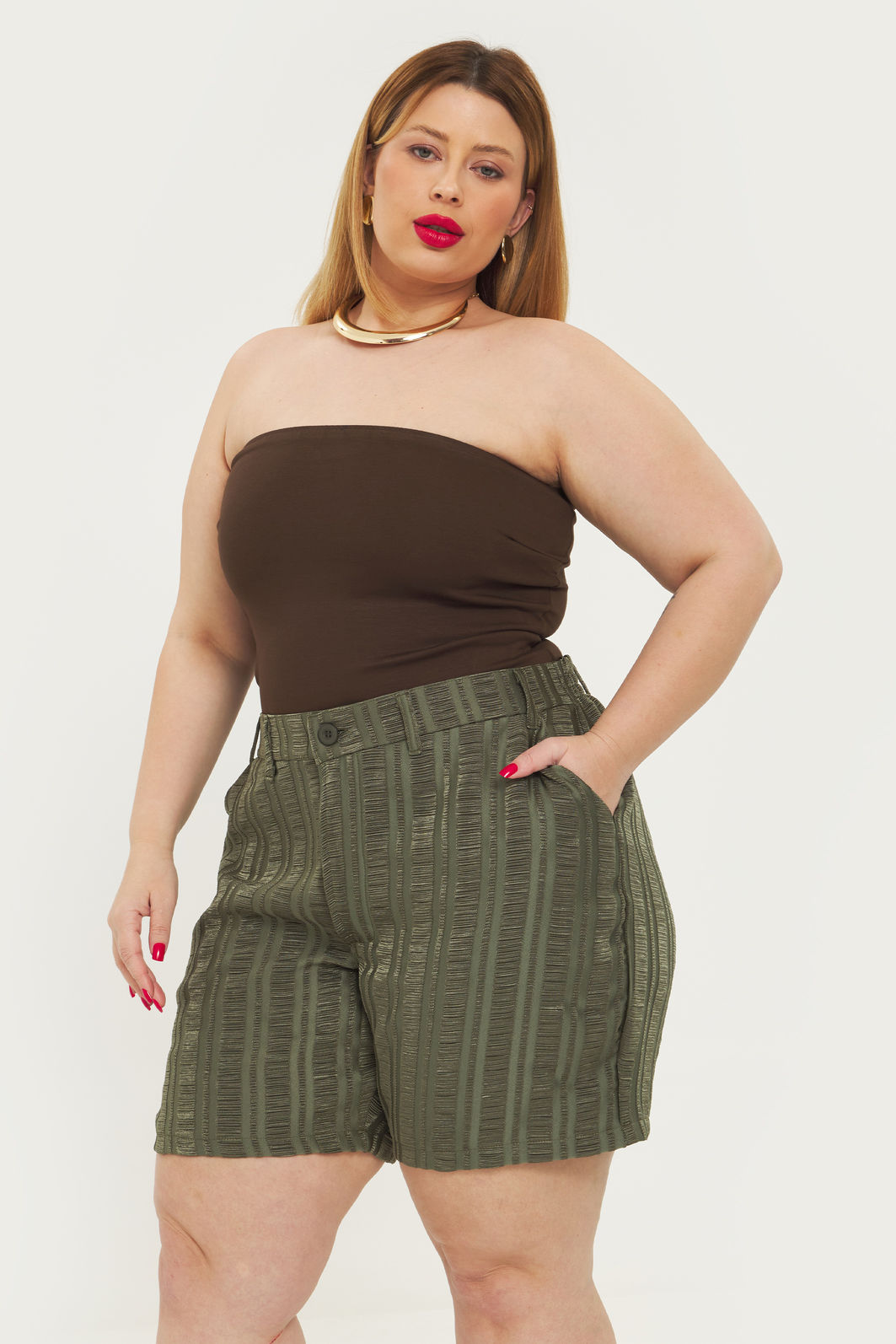 Short Curto Maria Verde