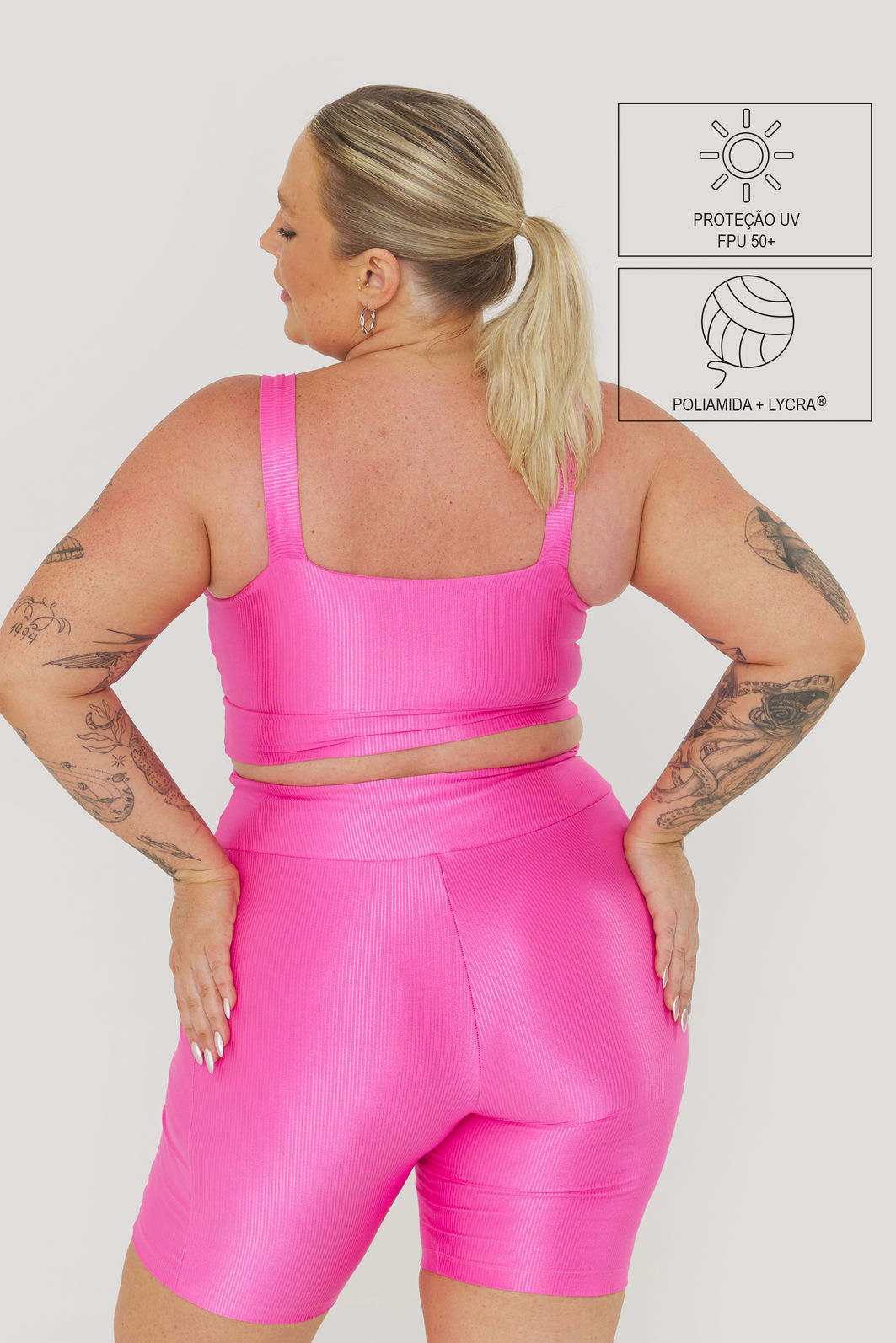 Top Esportivo Euforia Rosa Top Esportivo Euforia Rosa