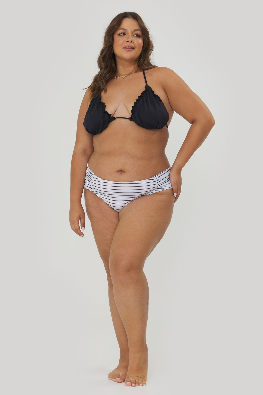 Top Cortininha Biquini Havana Preto Top Cortininha Biquini Havana Preto