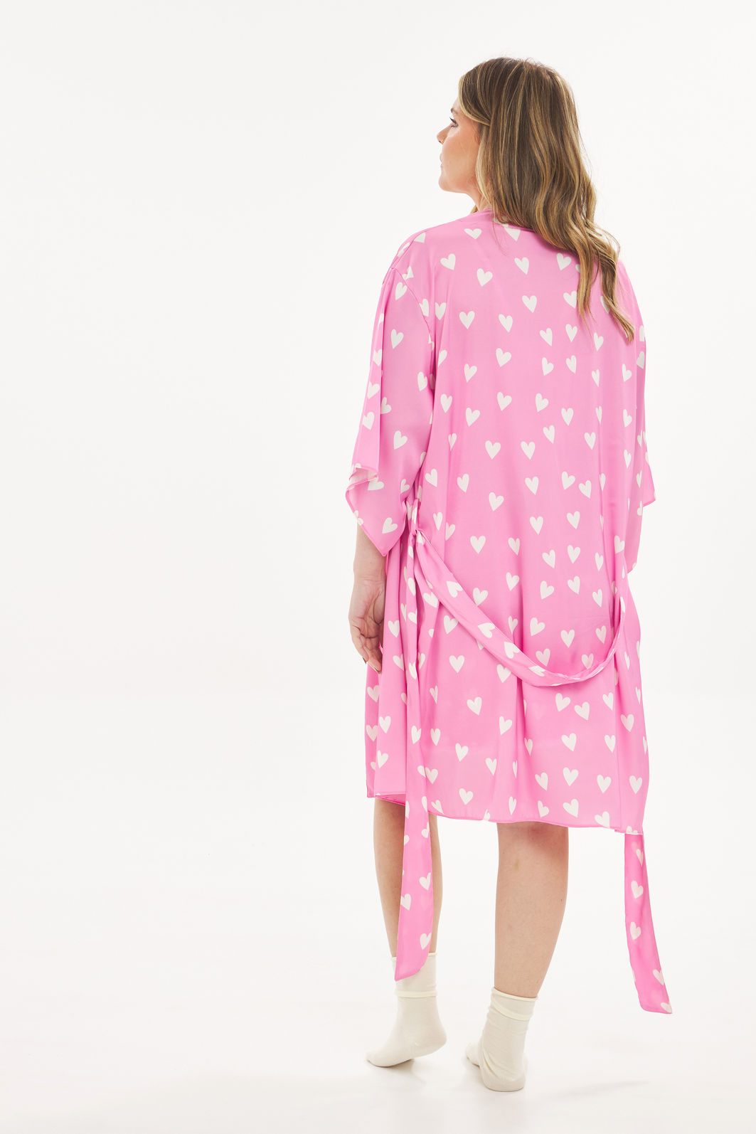 Robe Acetinado Pijama Amore Estampado Robe Acetinado Pijama Amore Estampado