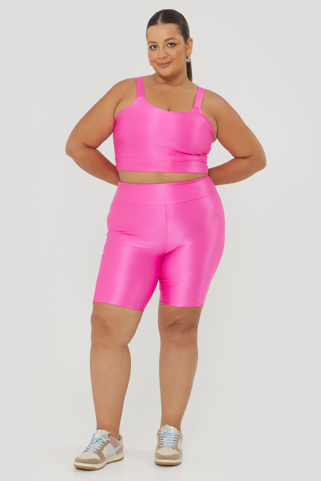Bermuda Esportiva Euforia Rosa Bermuda Esportiva Euforia Rosa