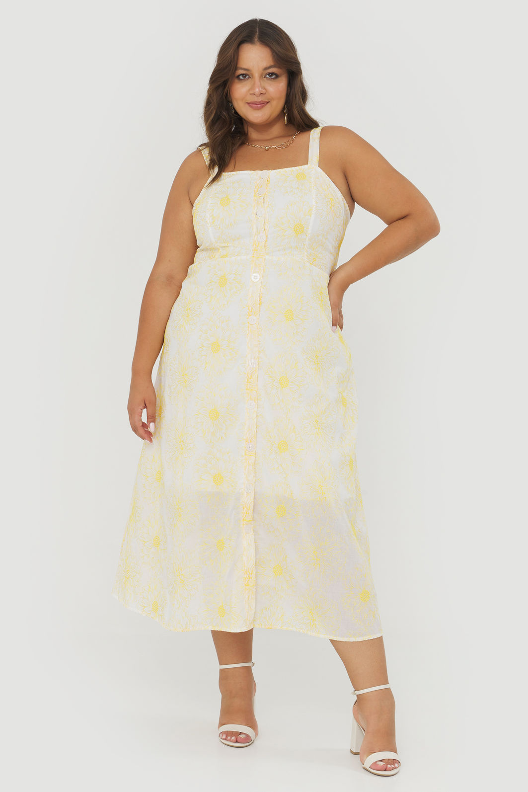Vestido Midi Bordado Louise Vestido Midi Bordado Louise